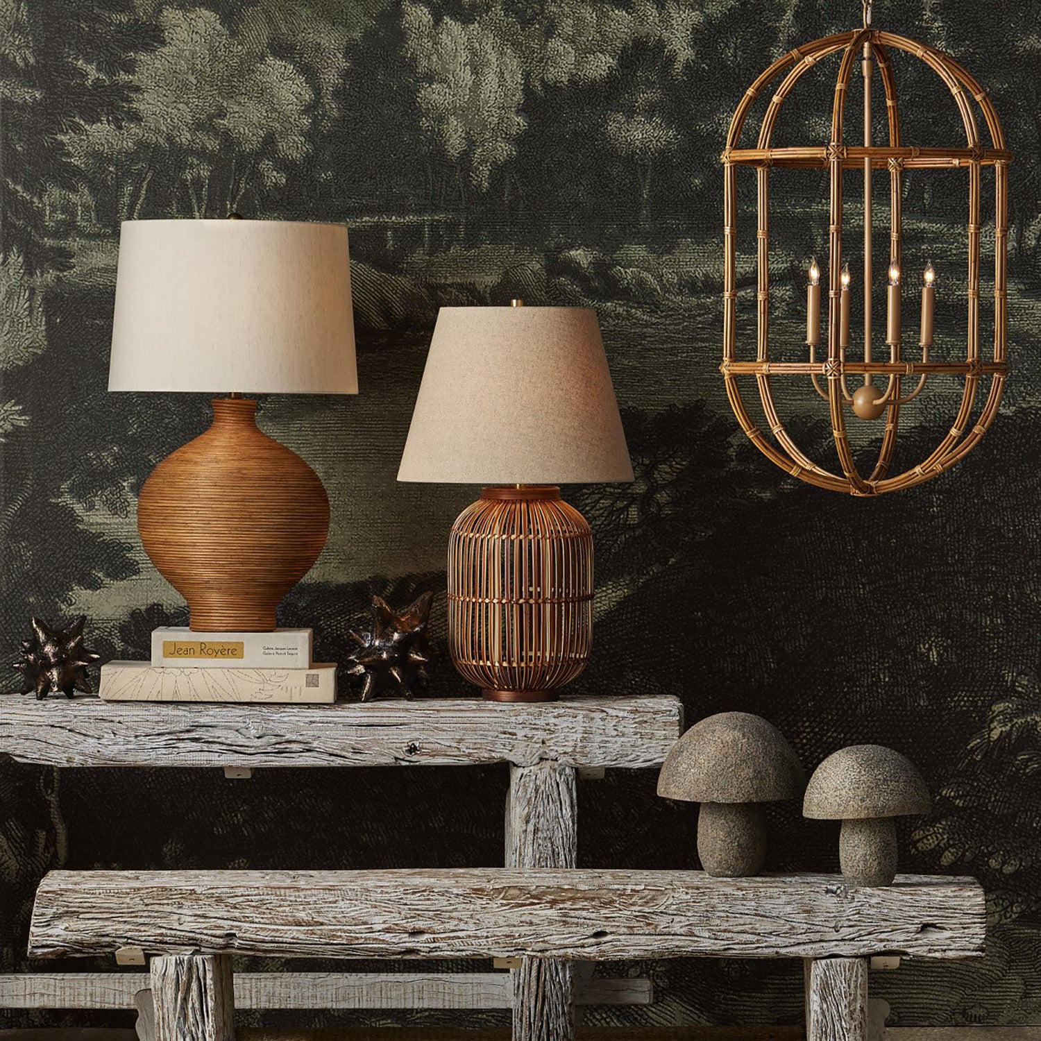 Currey & Co Charrette Lantern