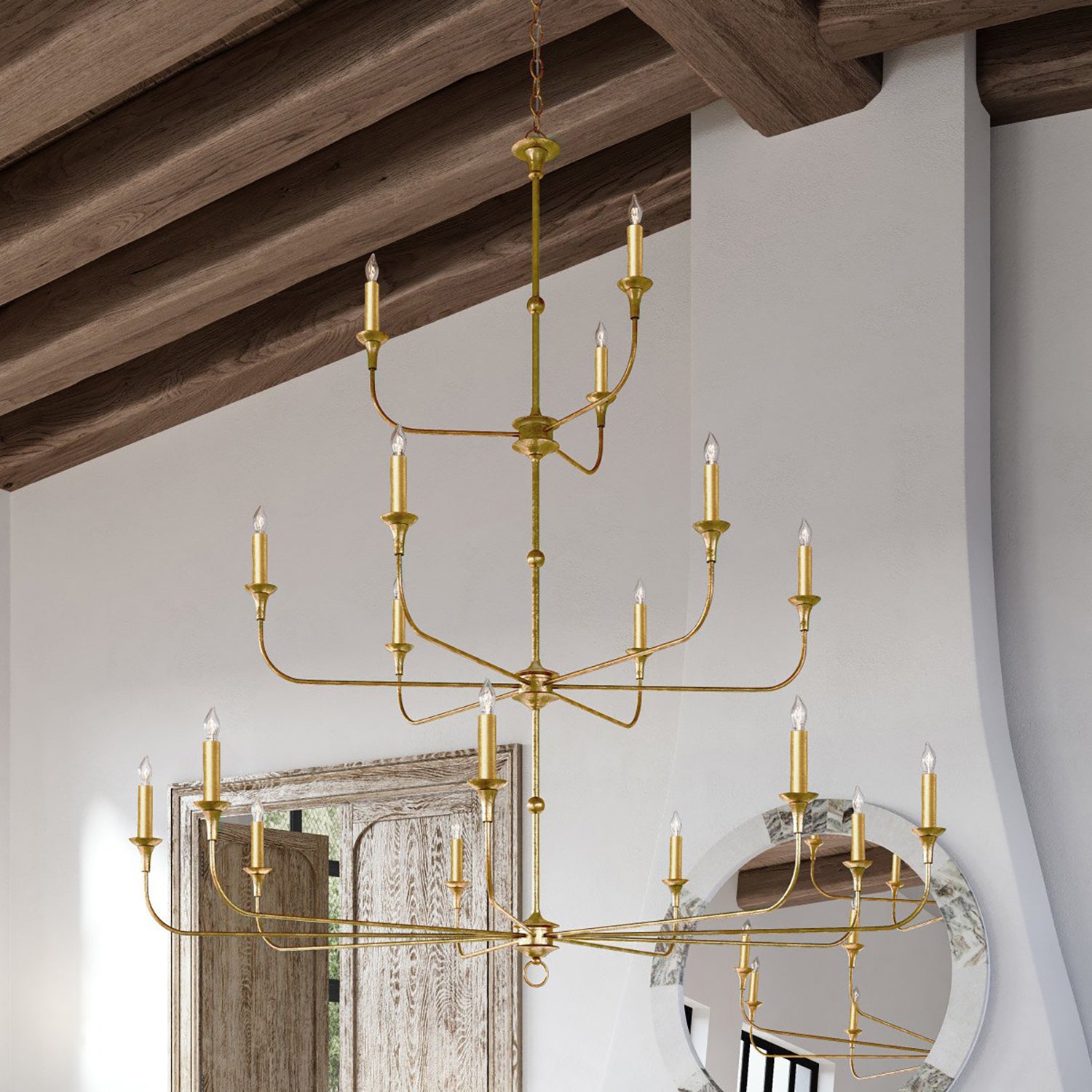 Currey & Co Nottaway Grande Chandelier