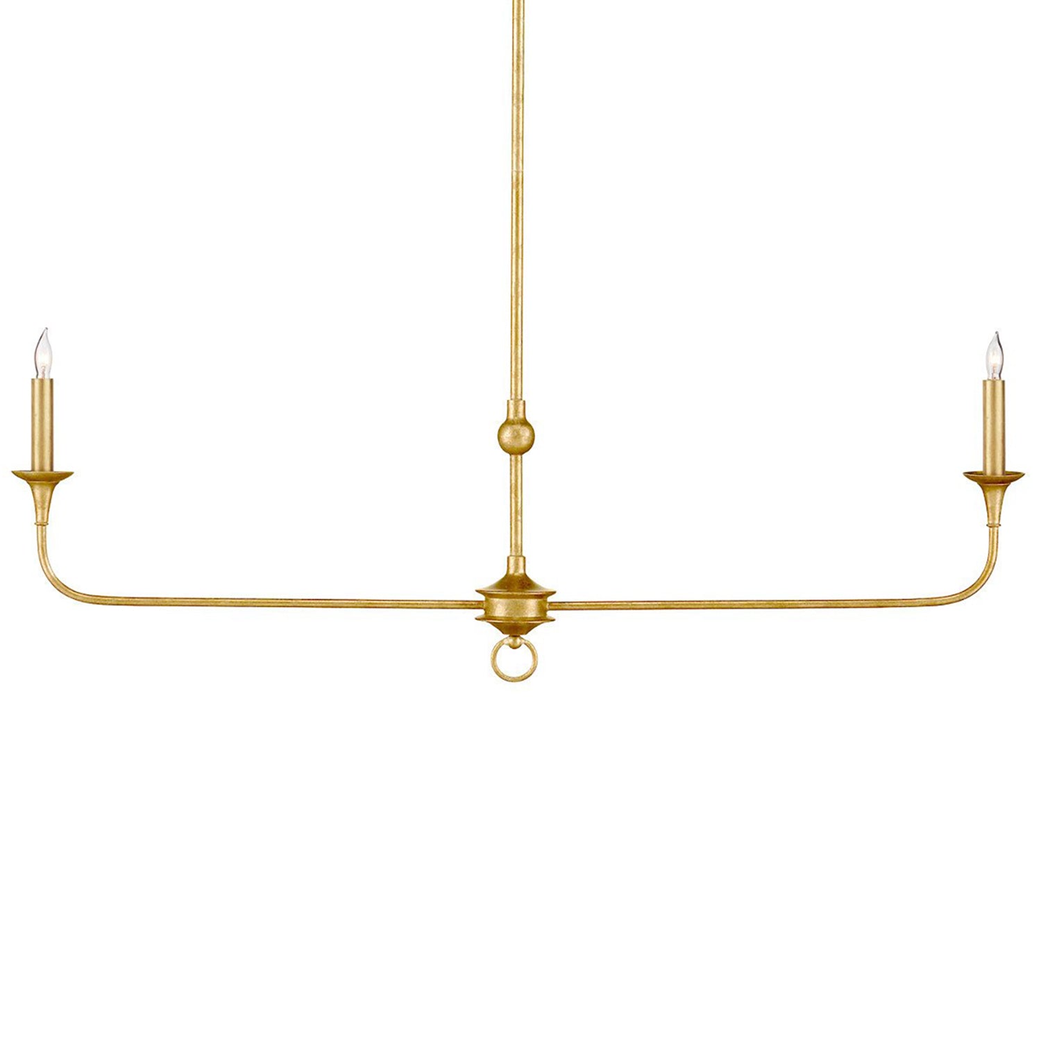 Currey & Co Nottaway Linear Chandelier