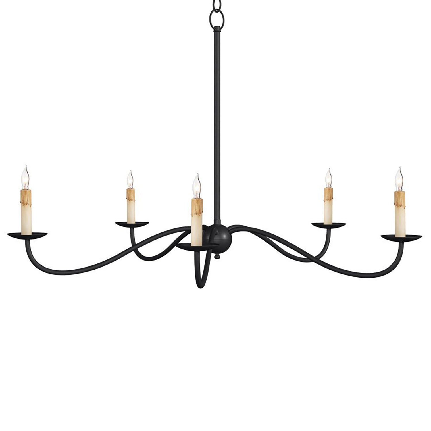 Currey & Co Saxon Small Chandelier