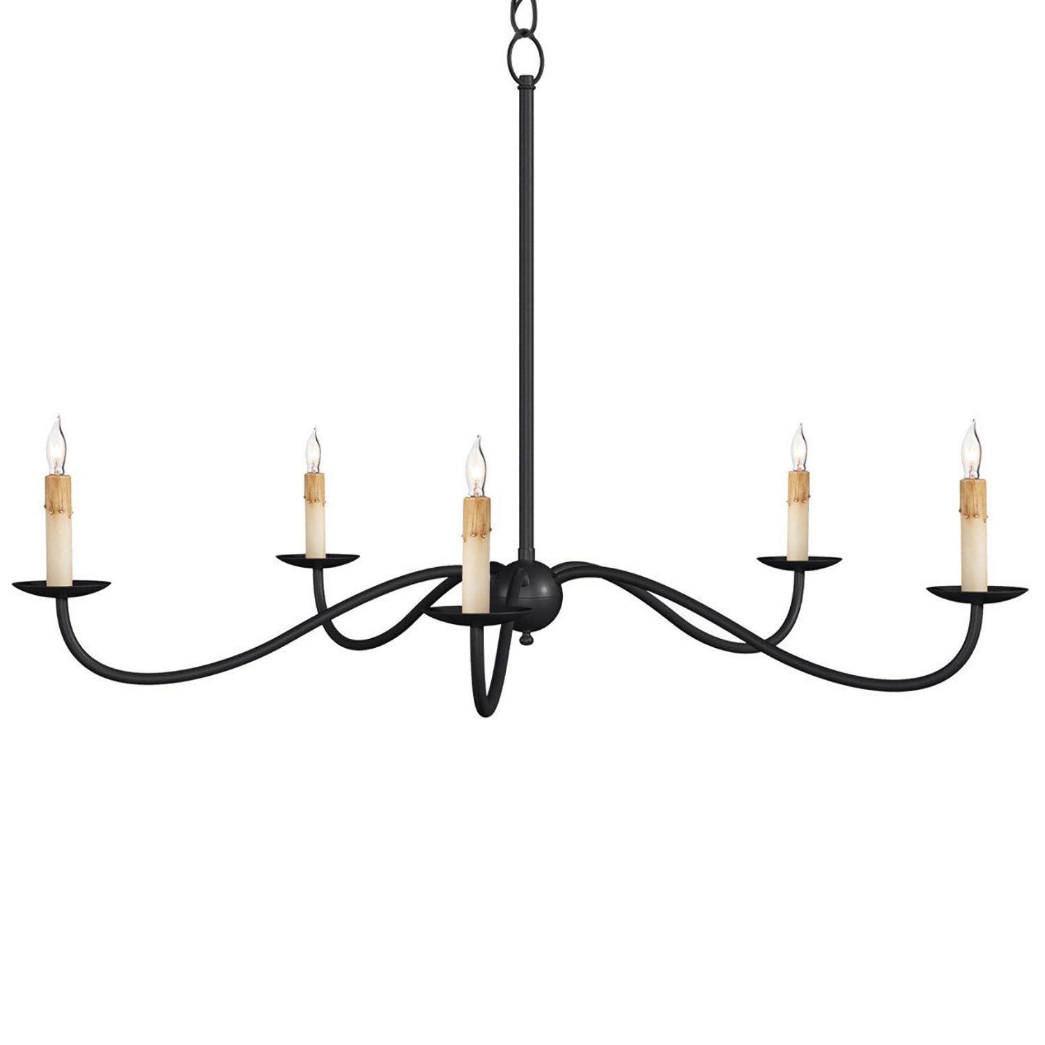 Currey & Co Saxon Small Chandelier