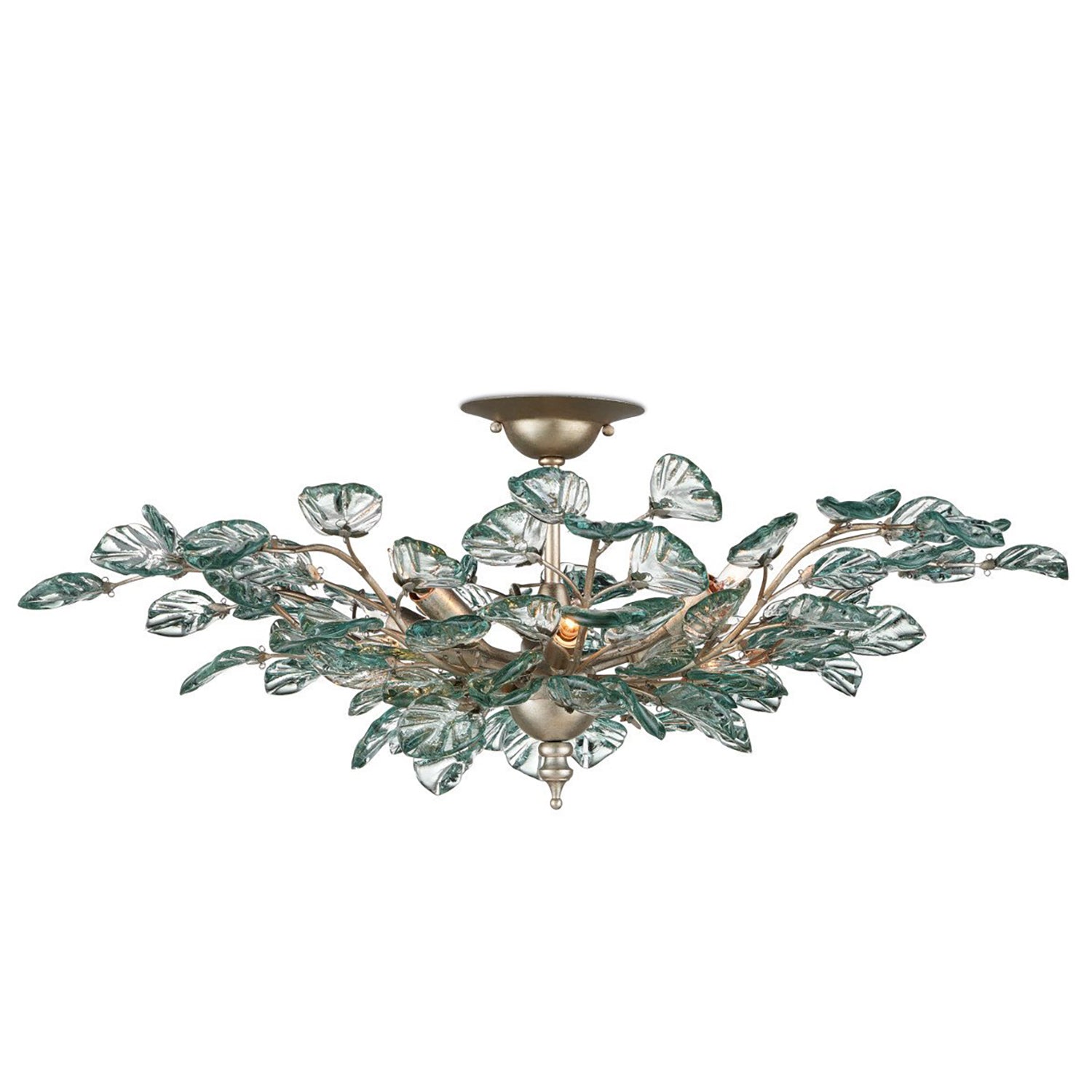 Currey & Co Baobab Semi Flush Mount