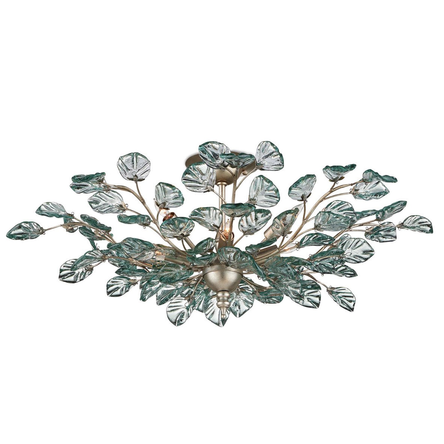 Currey & Co Baobab Semi Flush Mount