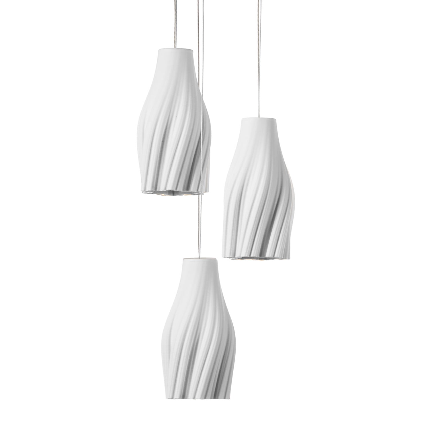 Currey & Co Posh 3 Light Multi Drop Pendant