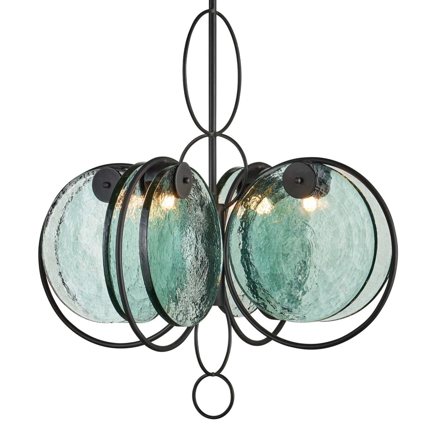 Currey & Co Vesica Piscis Chandelier