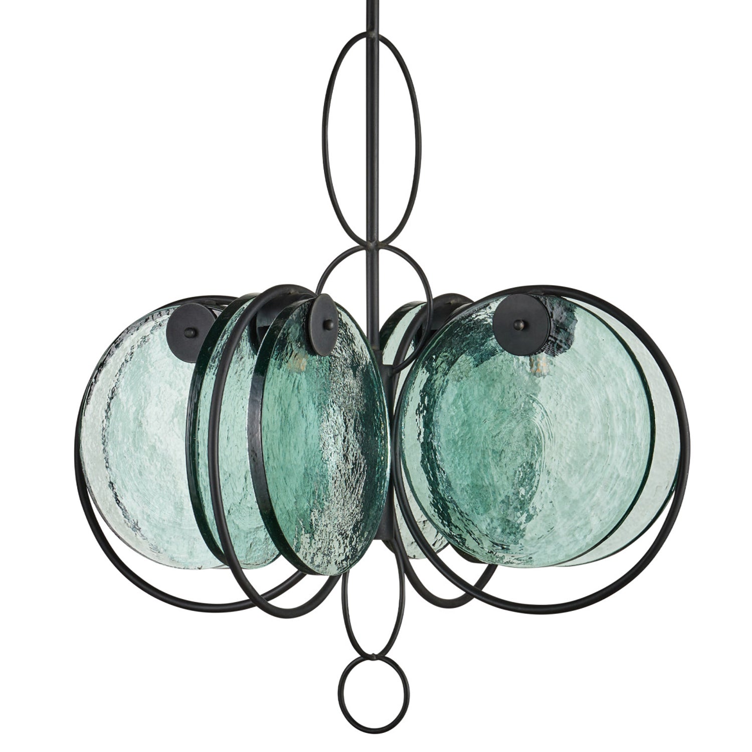 Currey & Co Vesica Piscis Chandelier