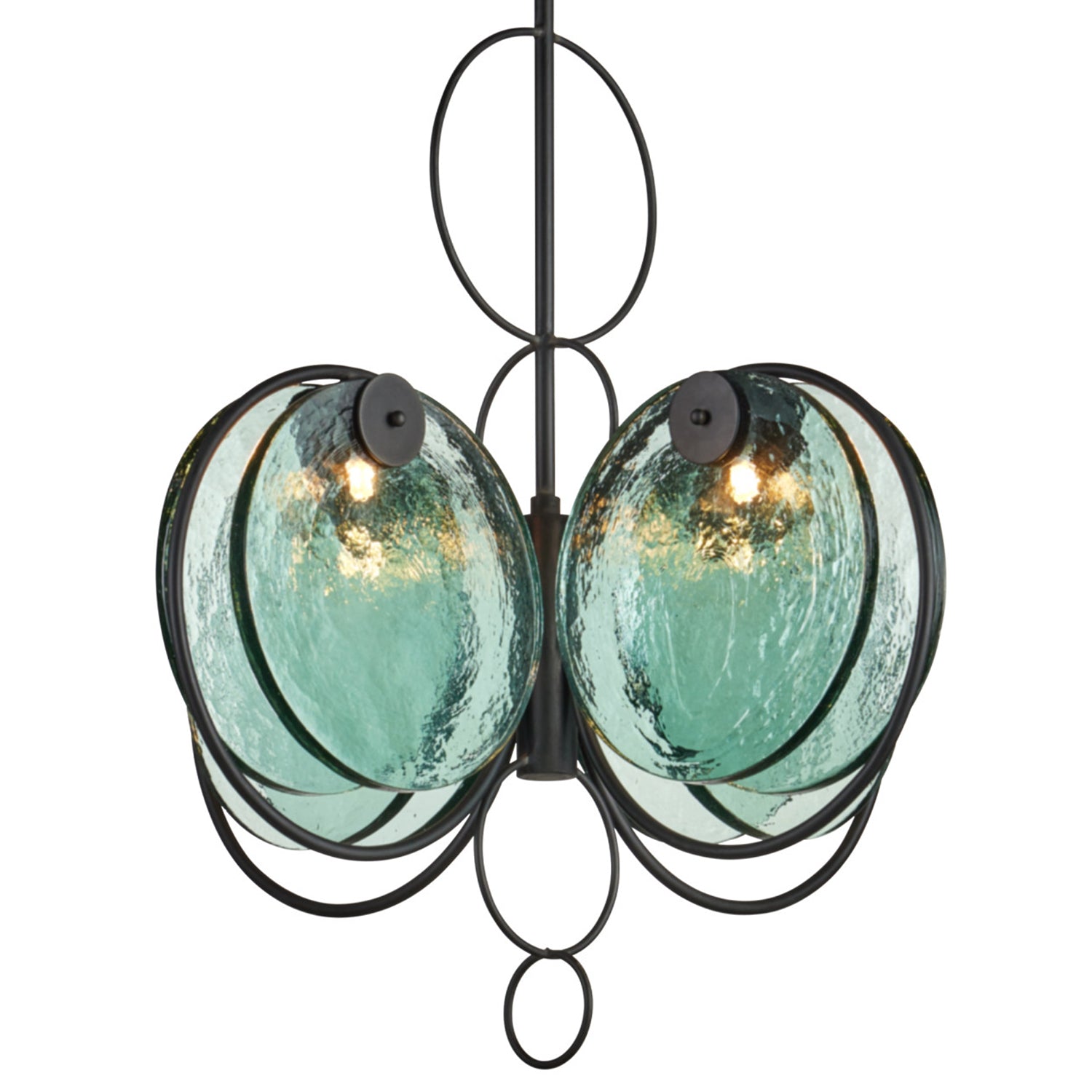 Currey & Co Vesica Piscis Chandelier