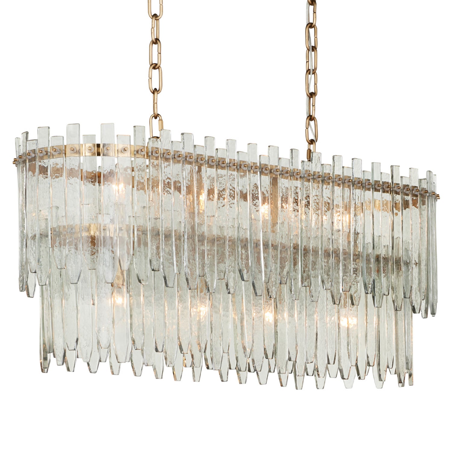 Currey & Co Electra Oval Chandelier