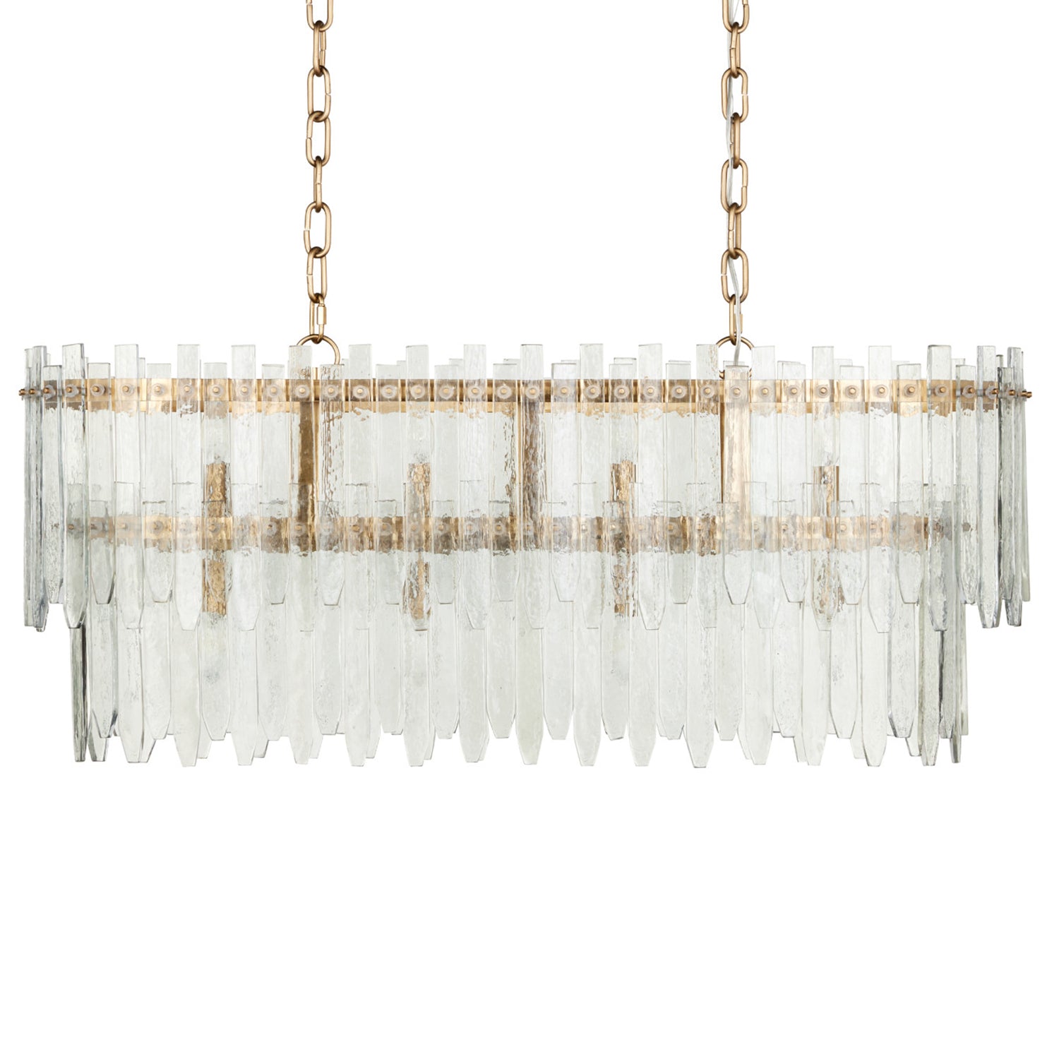 Currey & Co Electra Oval Chandelier