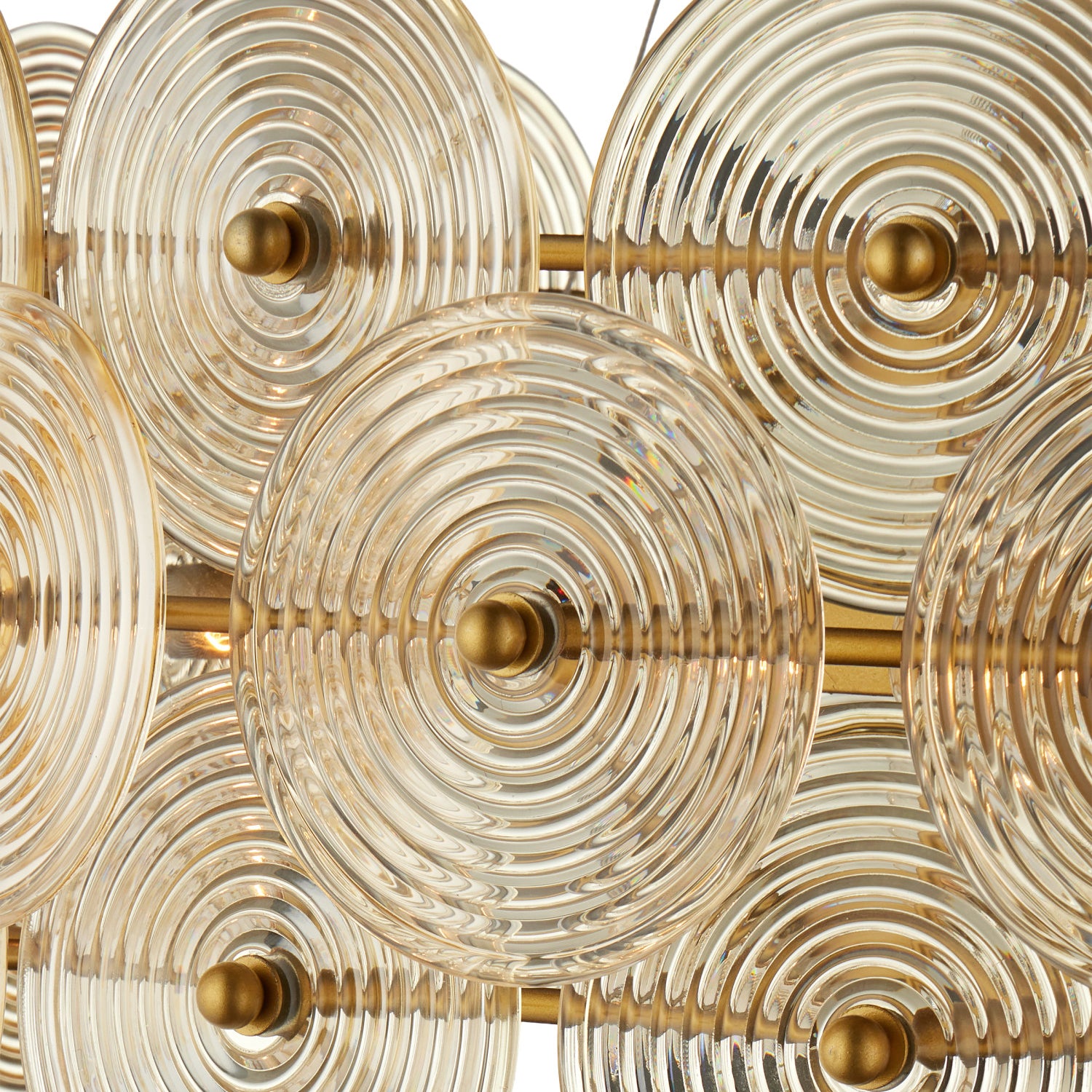 Currey & Co Whirlwind Gold Large Chandelier