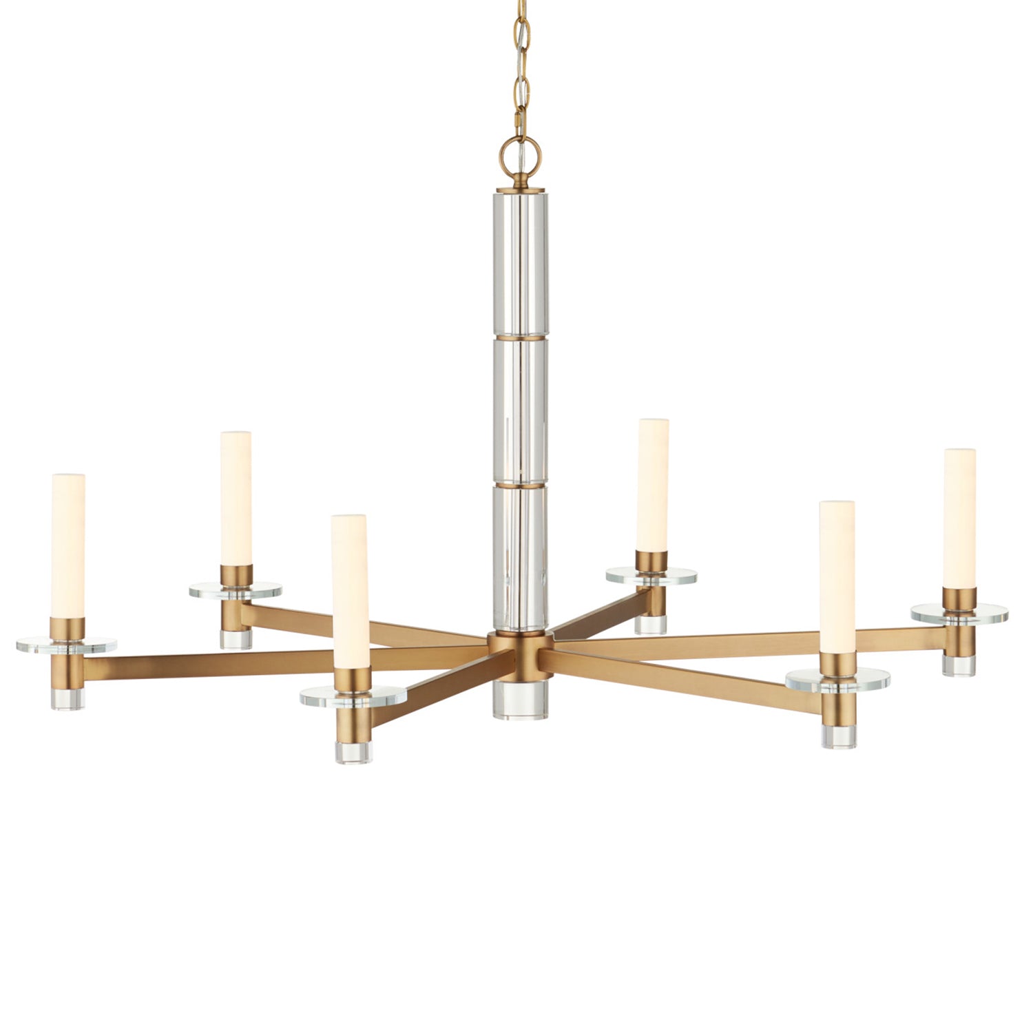 Currey & Co Marcelo Optic Crystal Chandelier