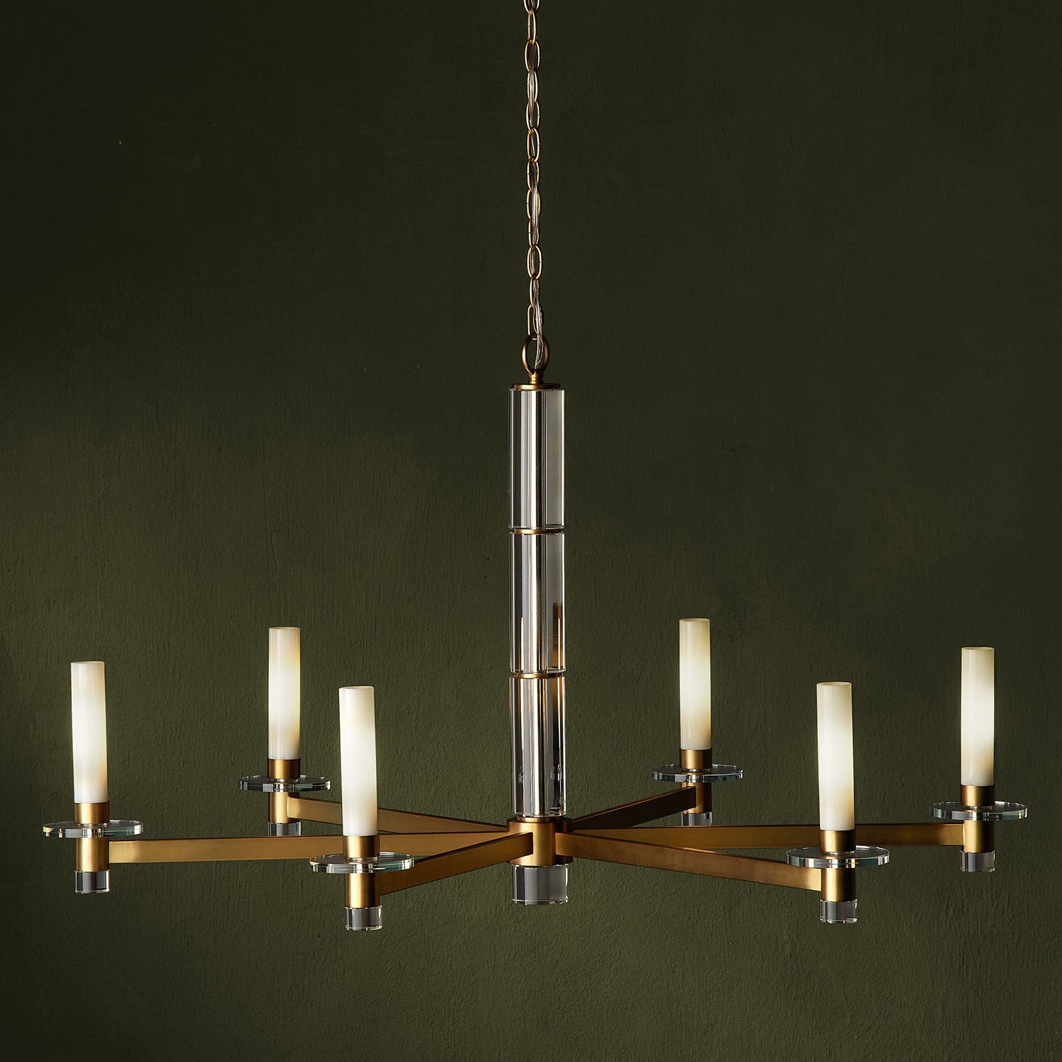 Currey & Co Marcelo Optic Crystal Chandelier