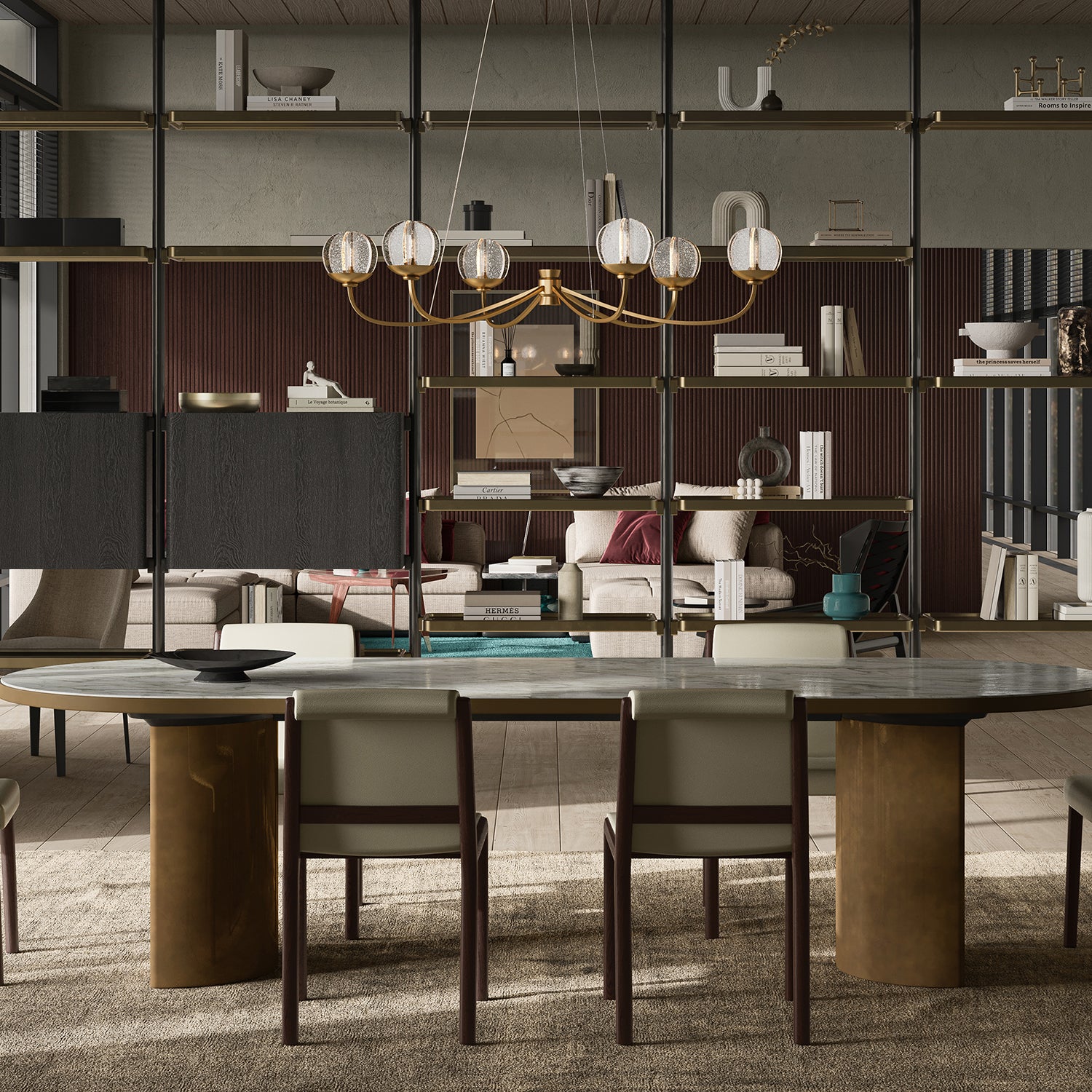 Currey & Co Wexler Chandelier