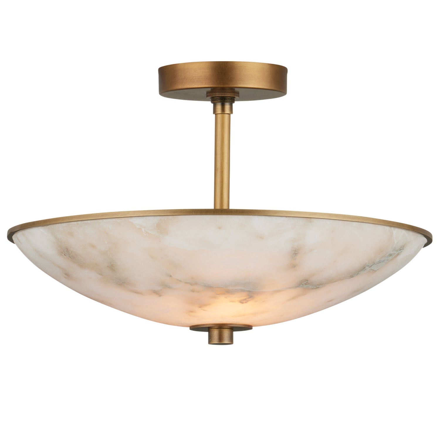 Currey & Co Volterra Small Semi-Flush Mount