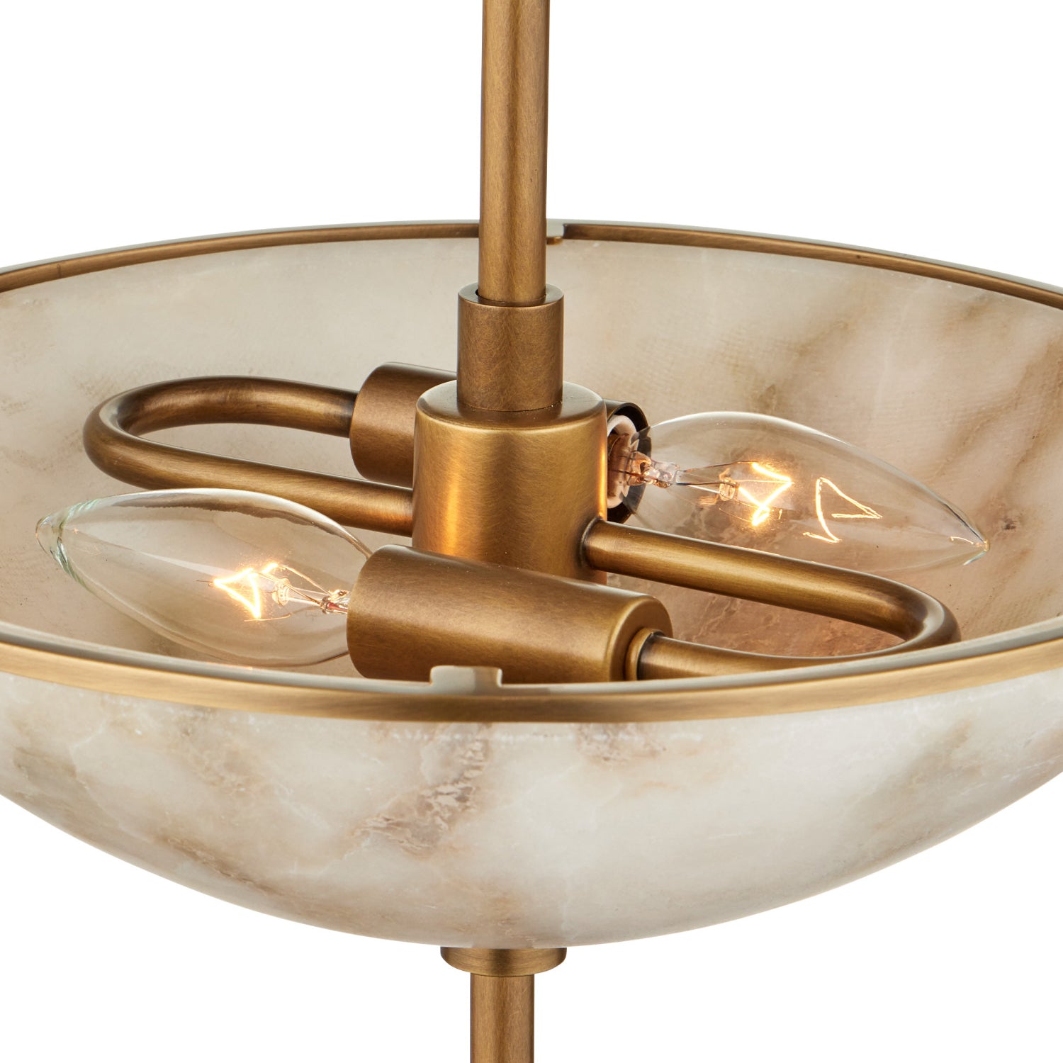 Currey & Co Volterra Three-Tier Chandelier