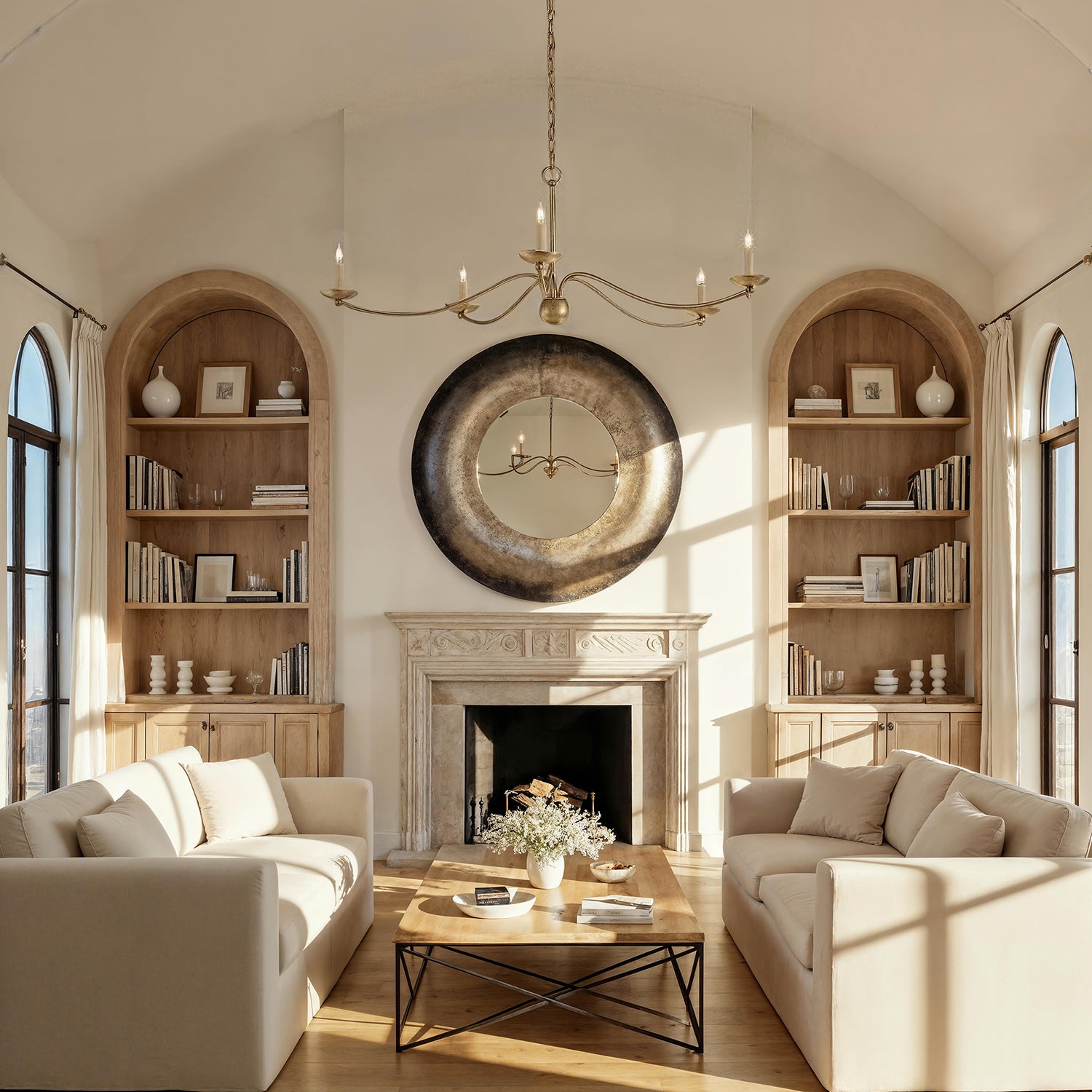 Currey & Co Franz Champagne Chandelier