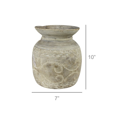 Carved Pot