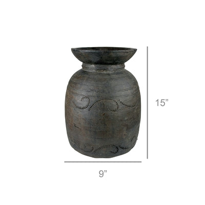 Carved Pot