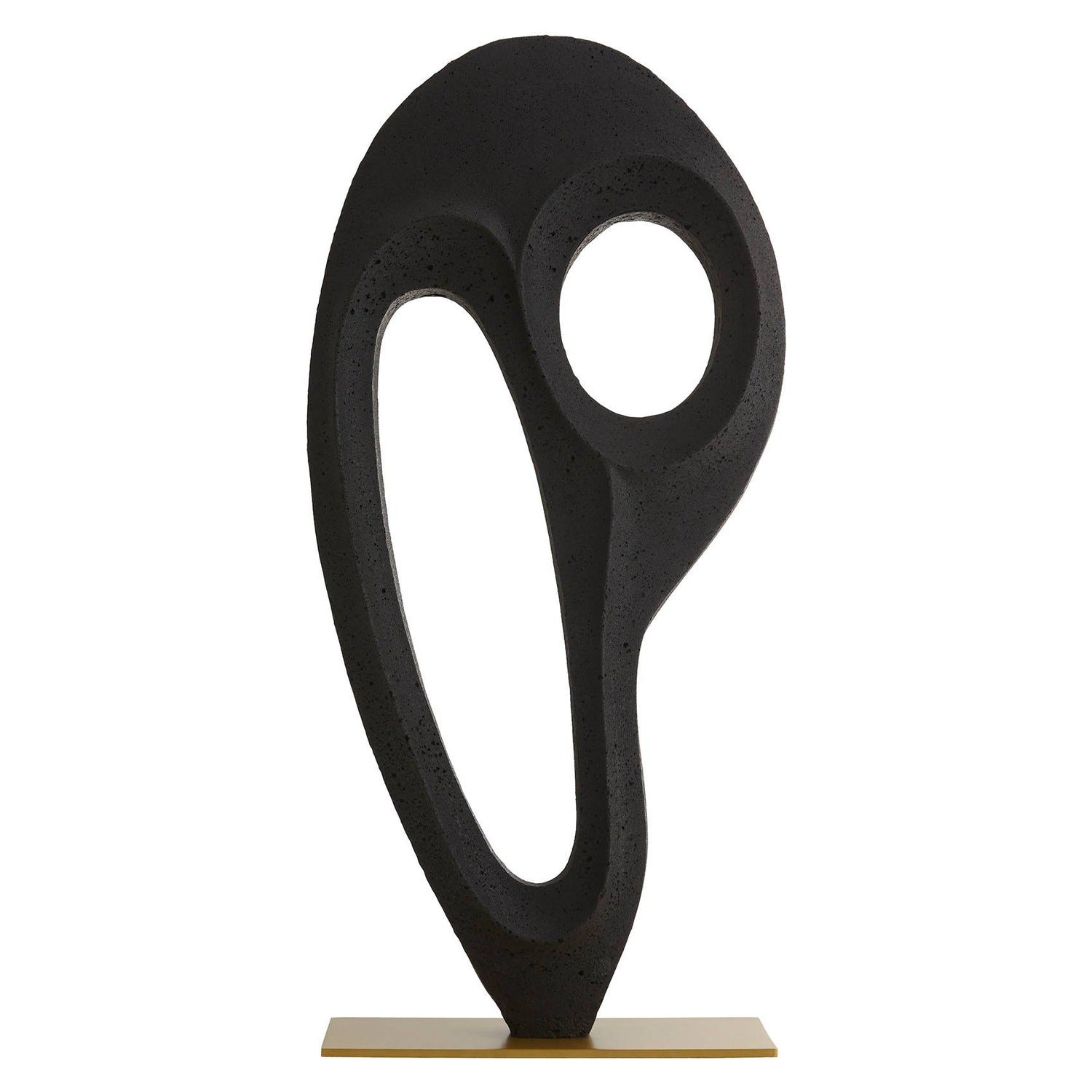 Arteriors Kenly Charcoal Sculpture
