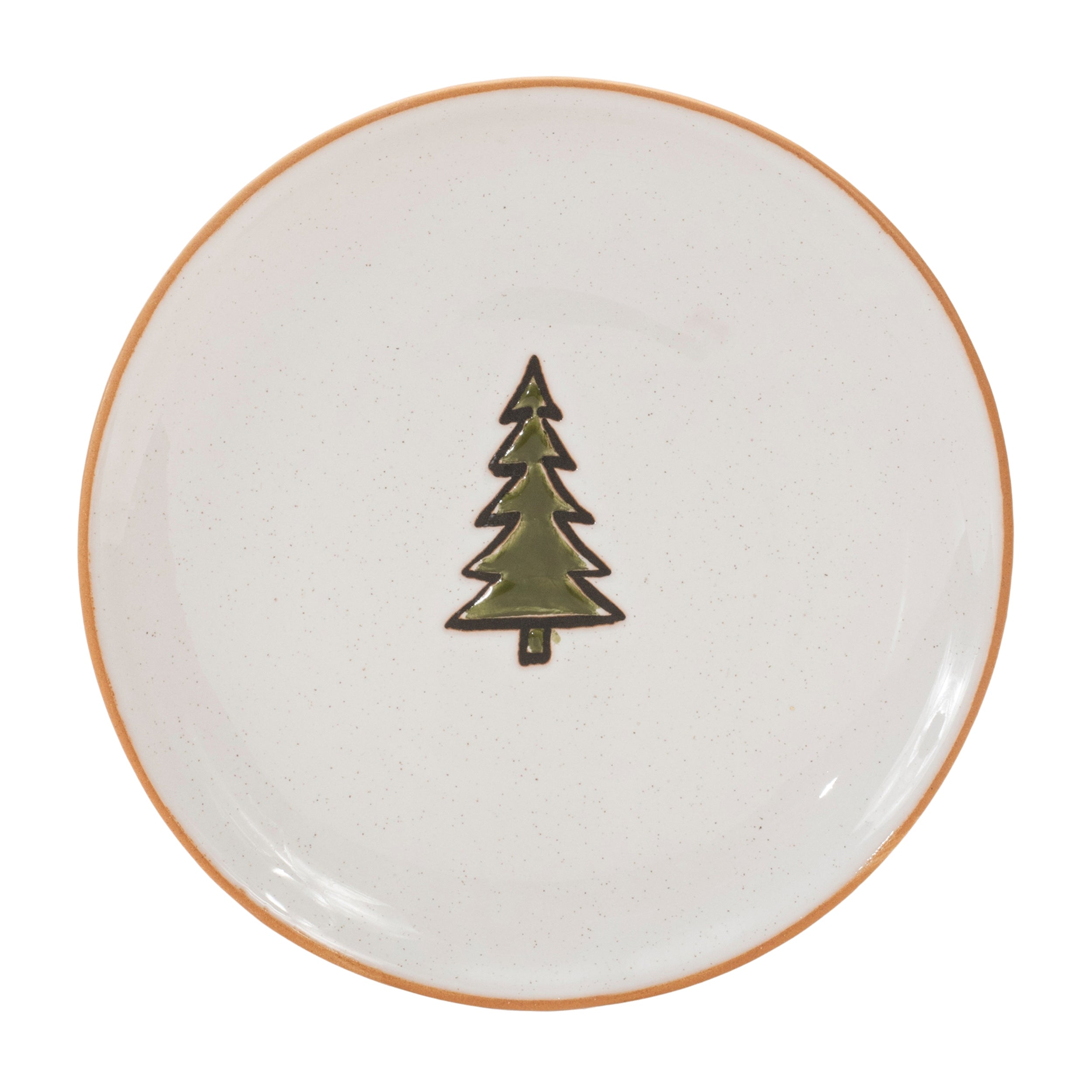 Pine Tree Plate Set of 4