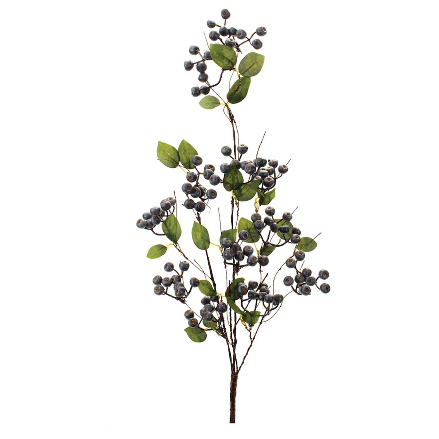 Blue Berry Foliage Spray Set of 2