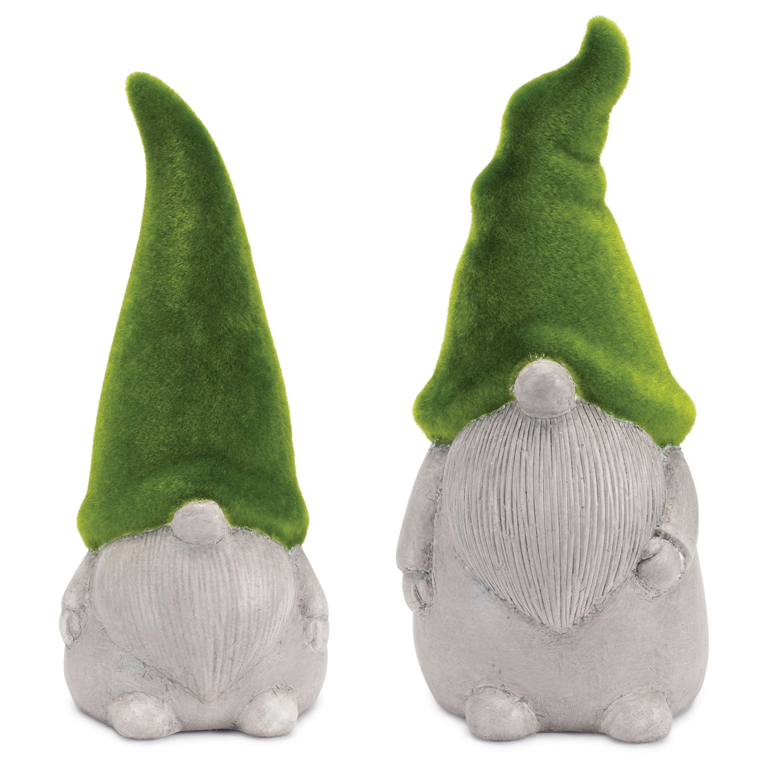 Mossy Terra Cotta Gnome Set of 2