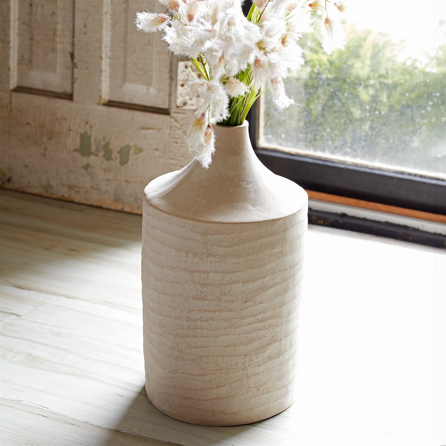 Recycled Paper Chalk Vase