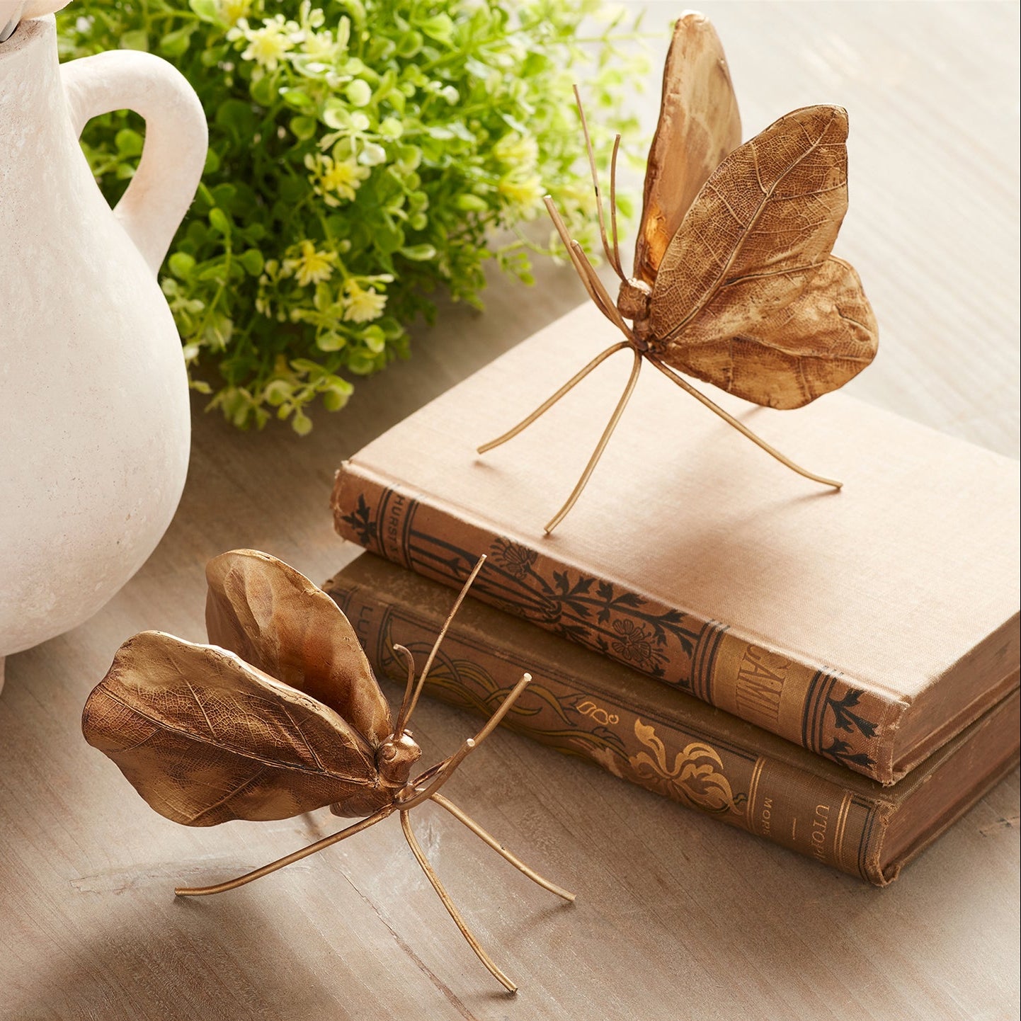 Butterfly Shelf Sitter Set of 2