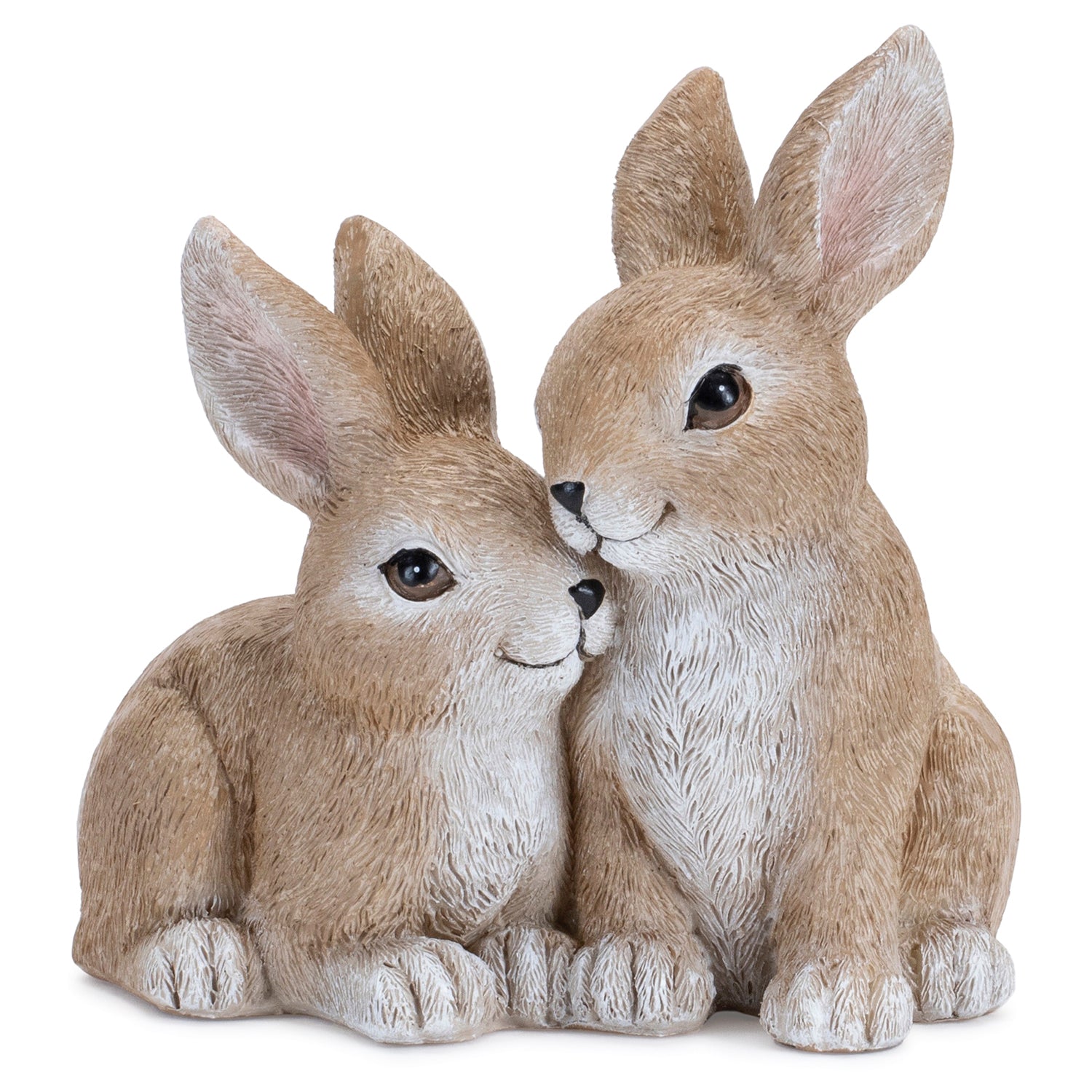 Woodland Bunny Couple Figurine Set of 2