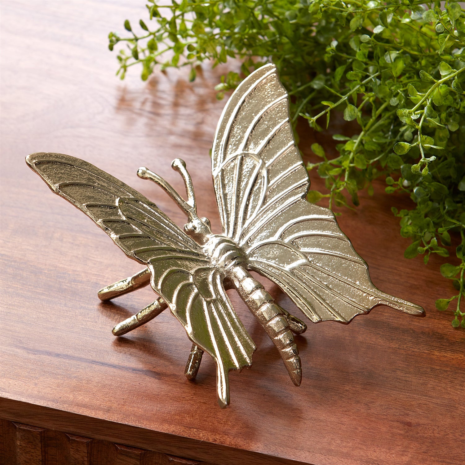 Modern Metal Butterfly Decor Set of 2