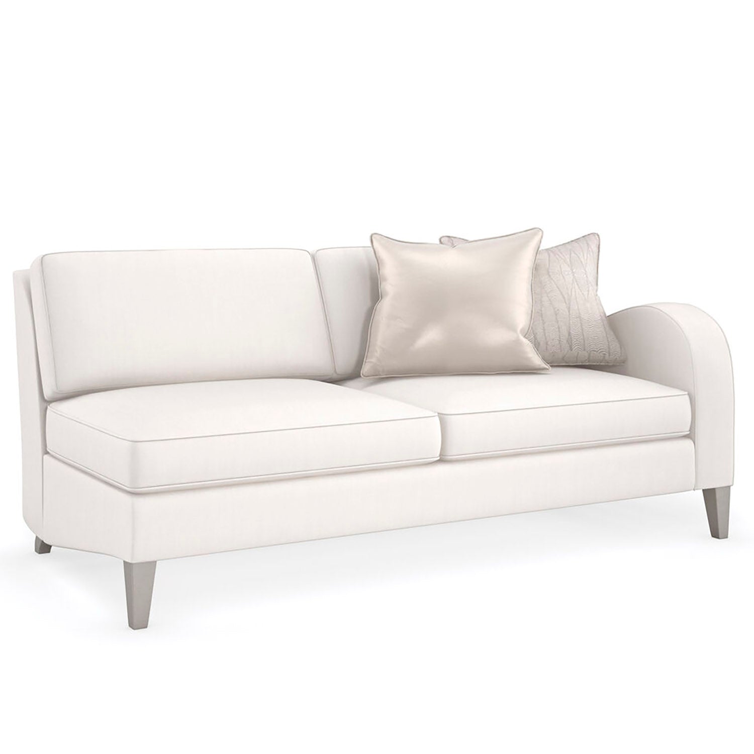 Caracole Victoria Left Arm Facing Loveseat