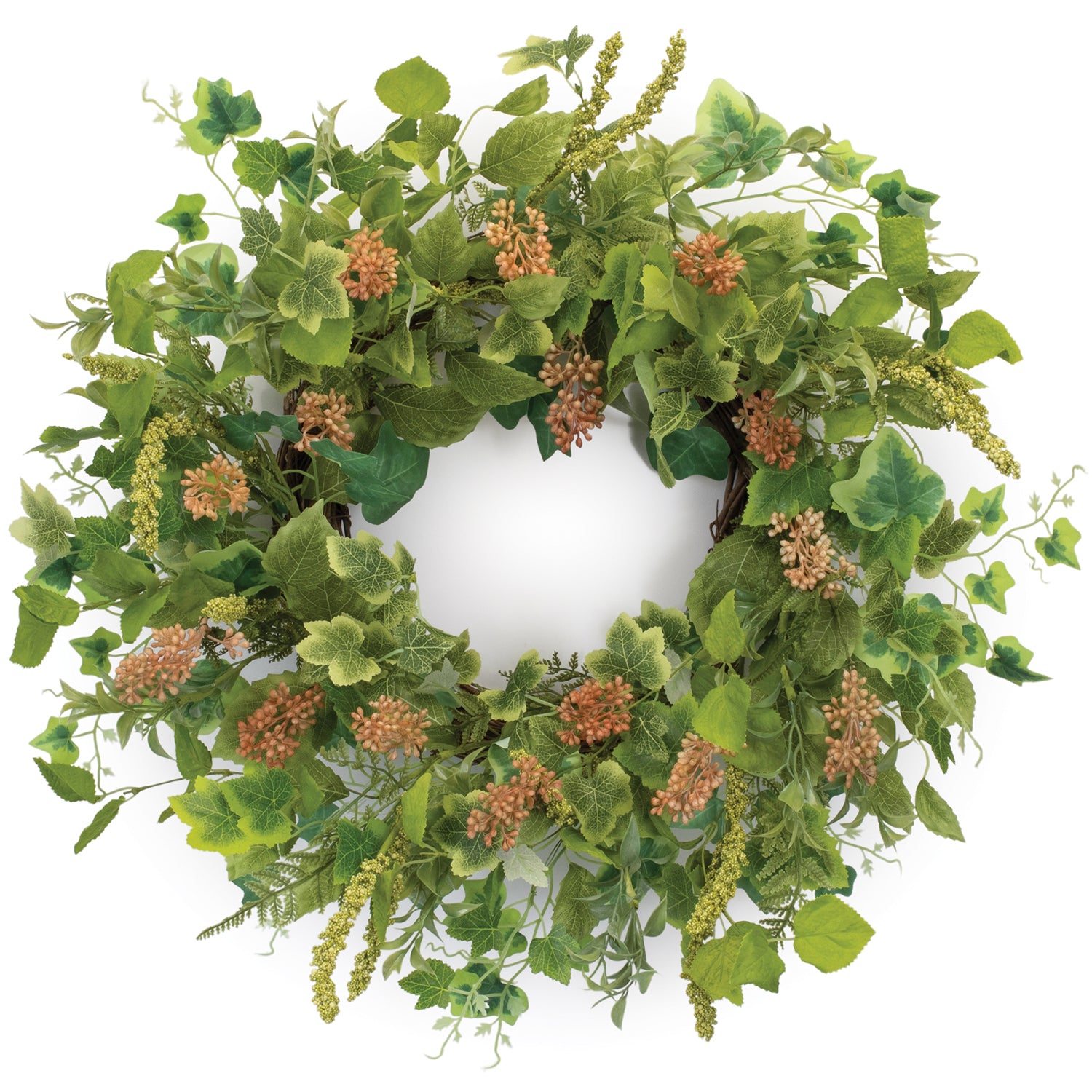 Mixed Seeded Foliage Wreath