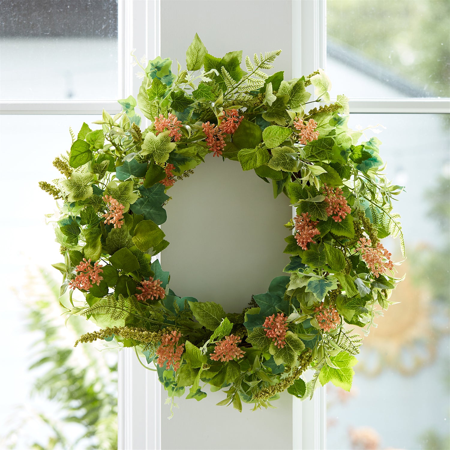 Mixed Seeded Foliage Wreath