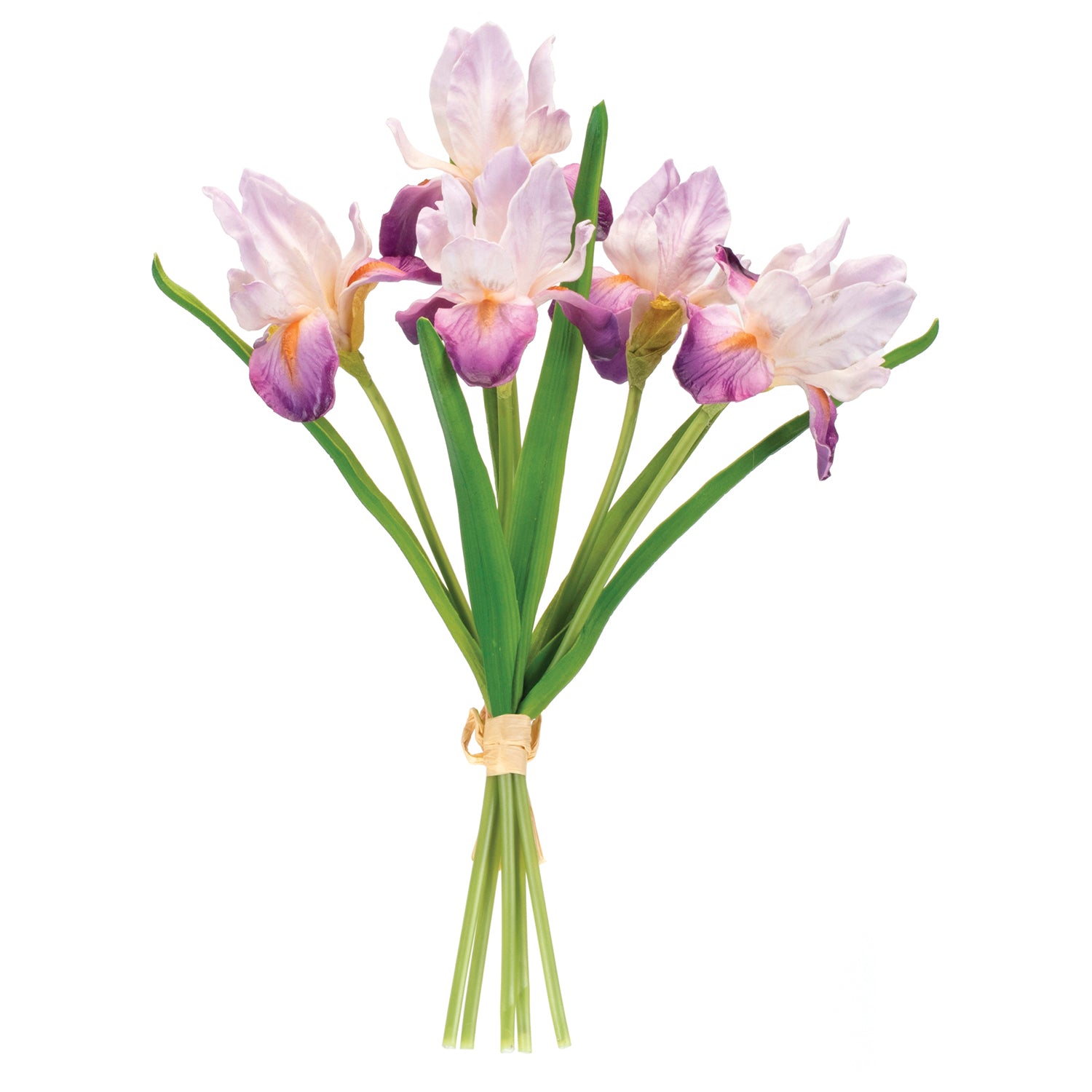 Purple Iris Floral Bundle Set of 2