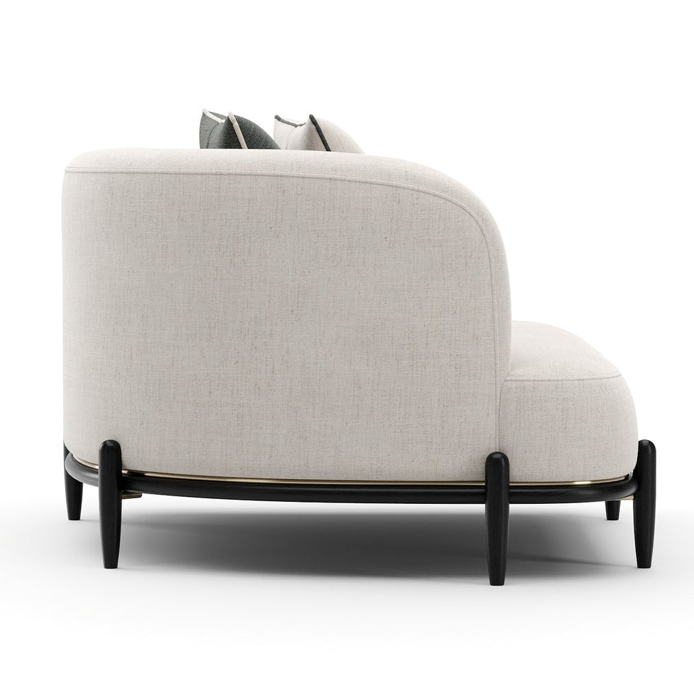 Caracole Madera Oatmeal LAF Modular Loveseat