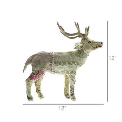 Bavarian Forest Stag Petite Standing Sculpture