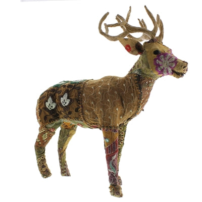 Bavarian Forest Stag Standing Sculpture