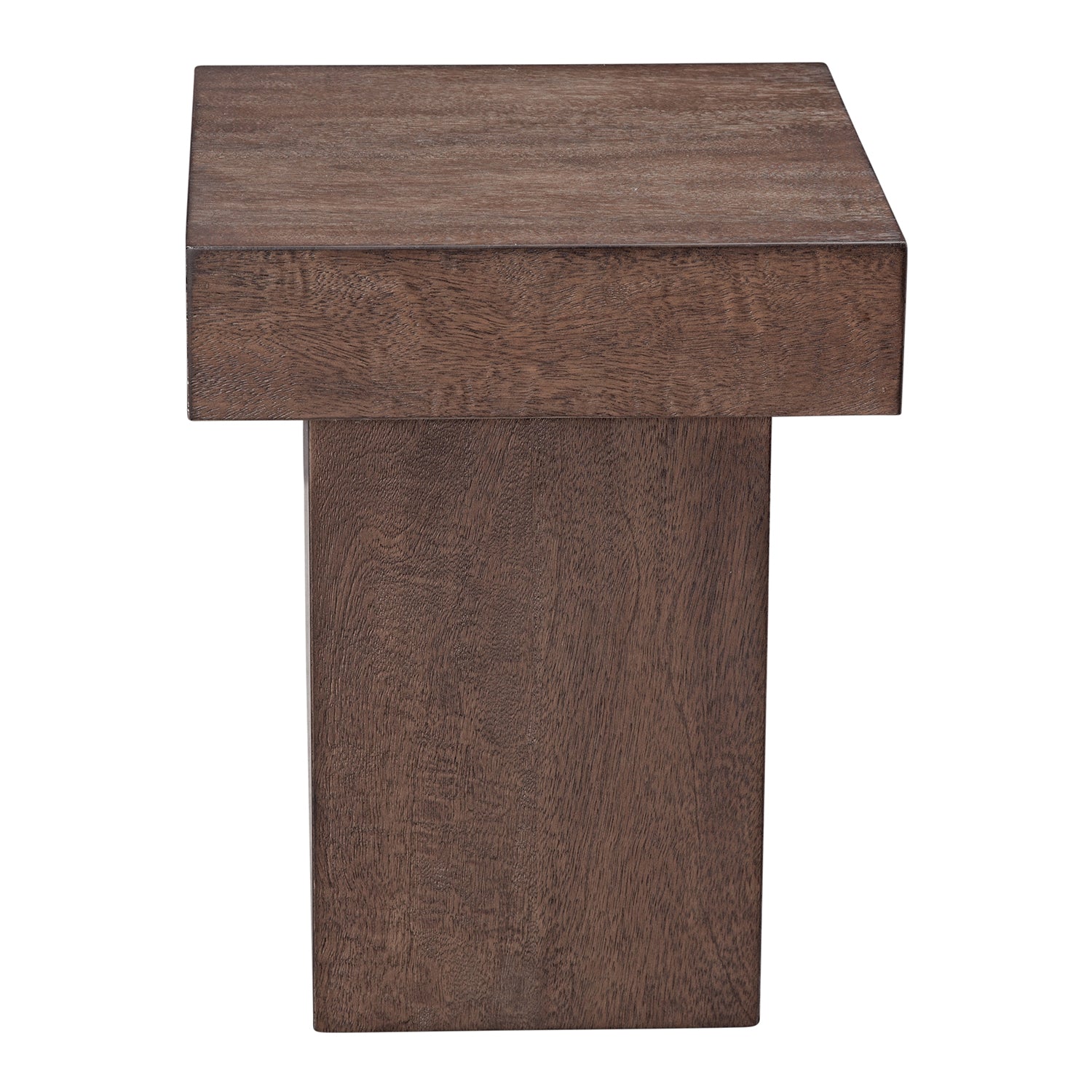 Bassett Mirror Padula Brown Oak Small End Table