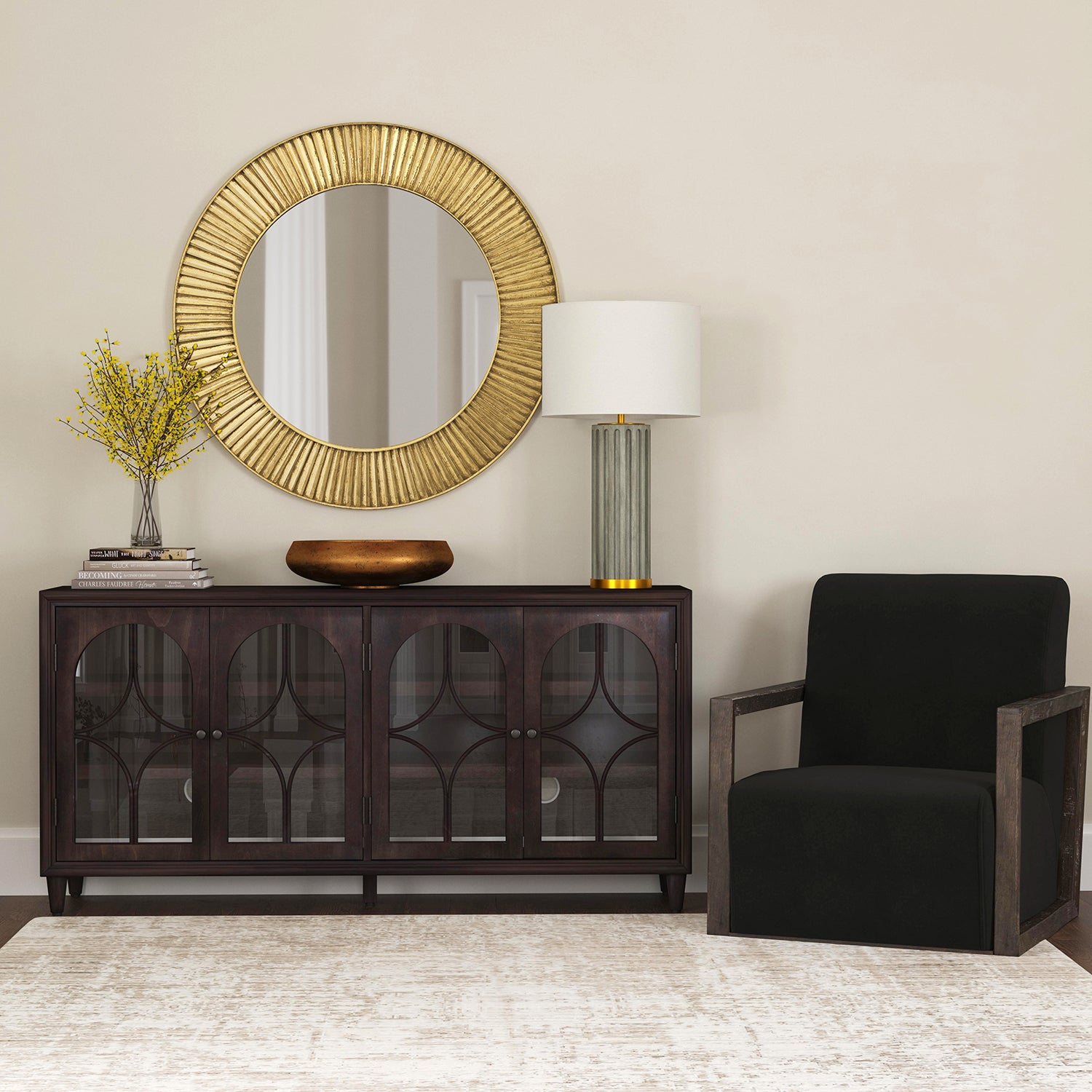 Bassett Mirror Asher Accent Chair