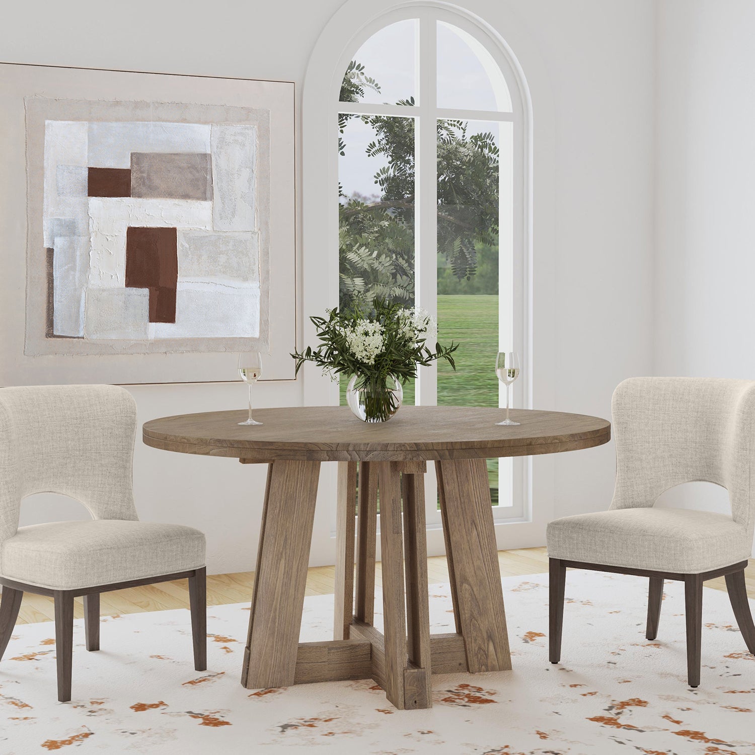 Bassett Mirror McGuire Dining Table