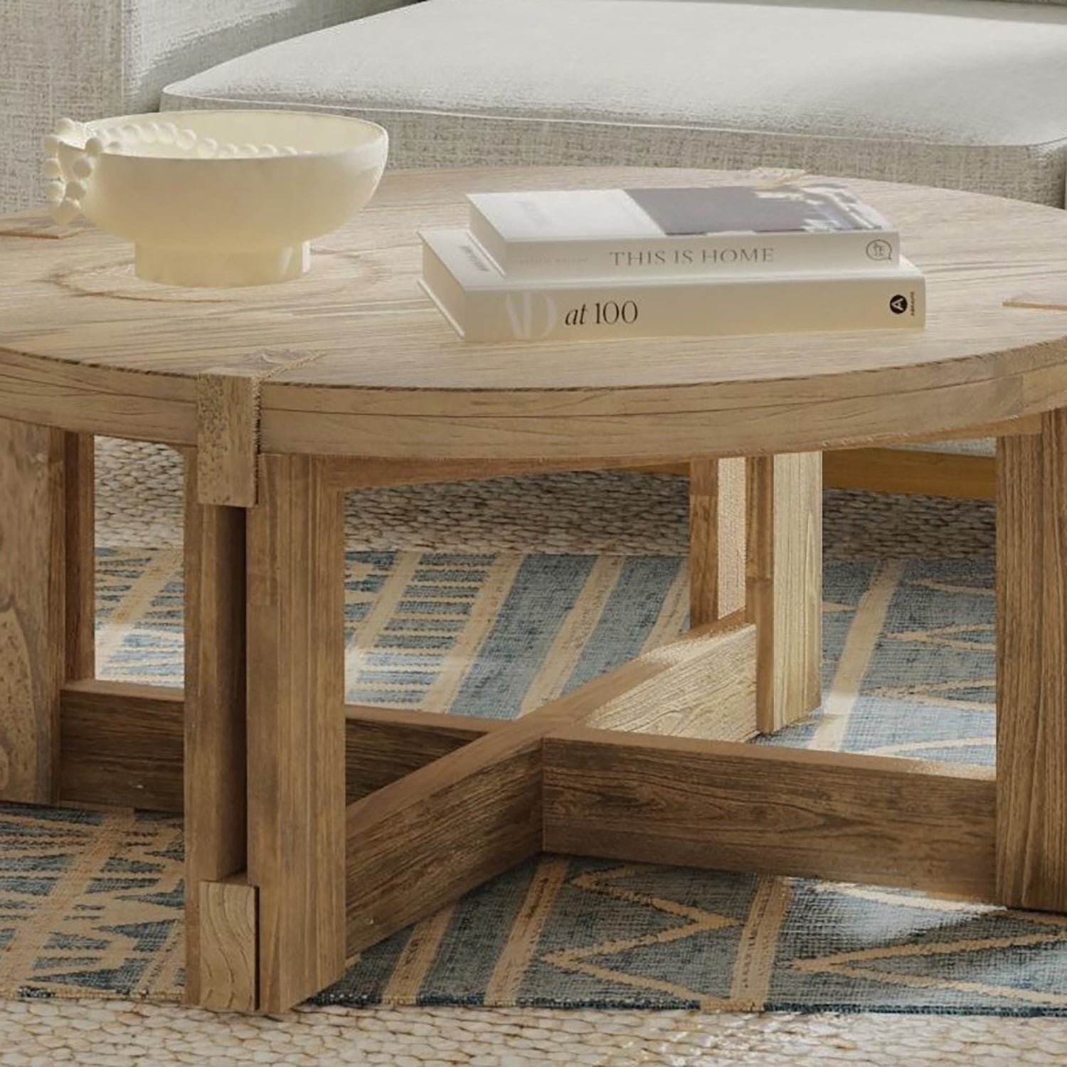 Bassett Mirror McGuire Cocktail Table