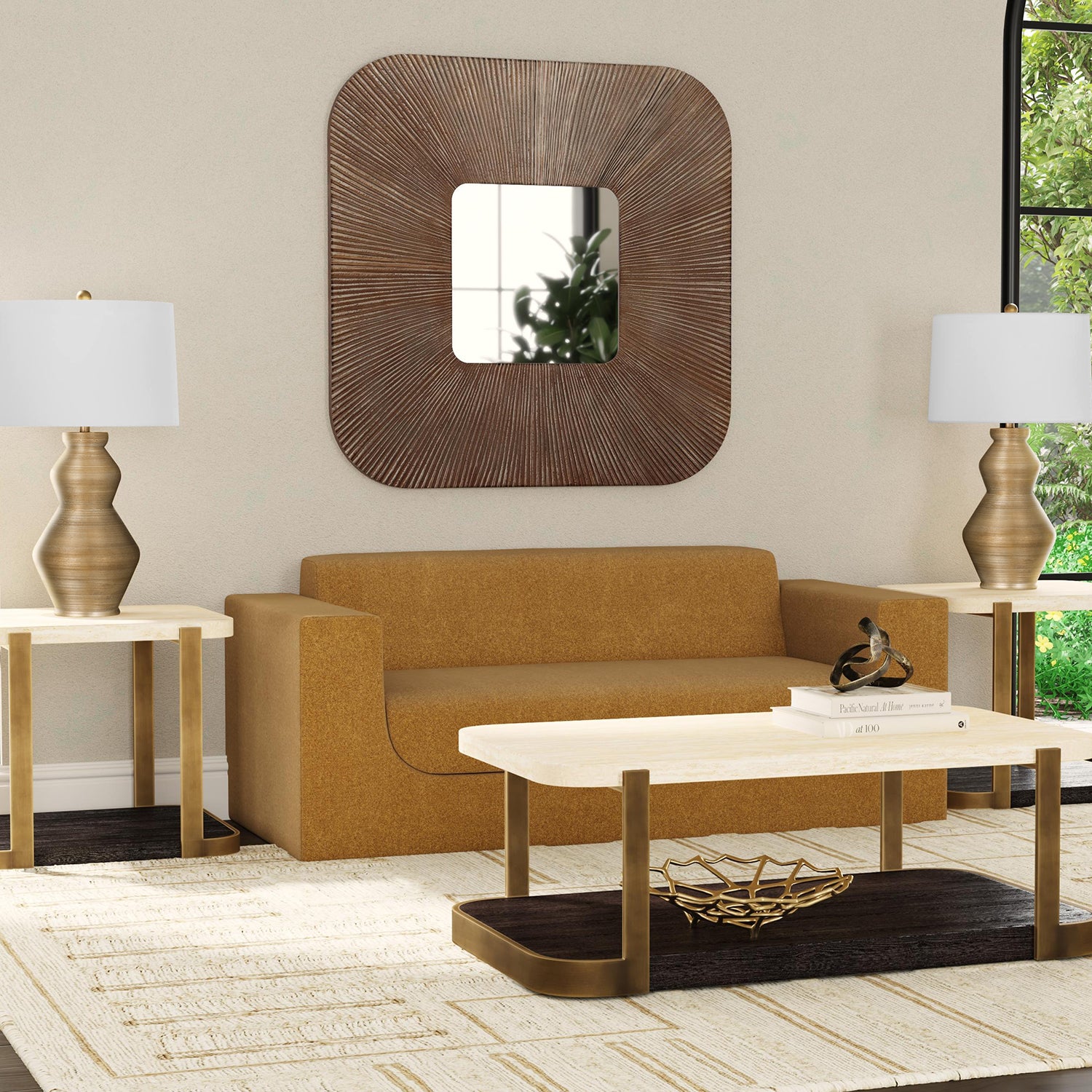 Bassett Mirror Avalon Cocktail Table