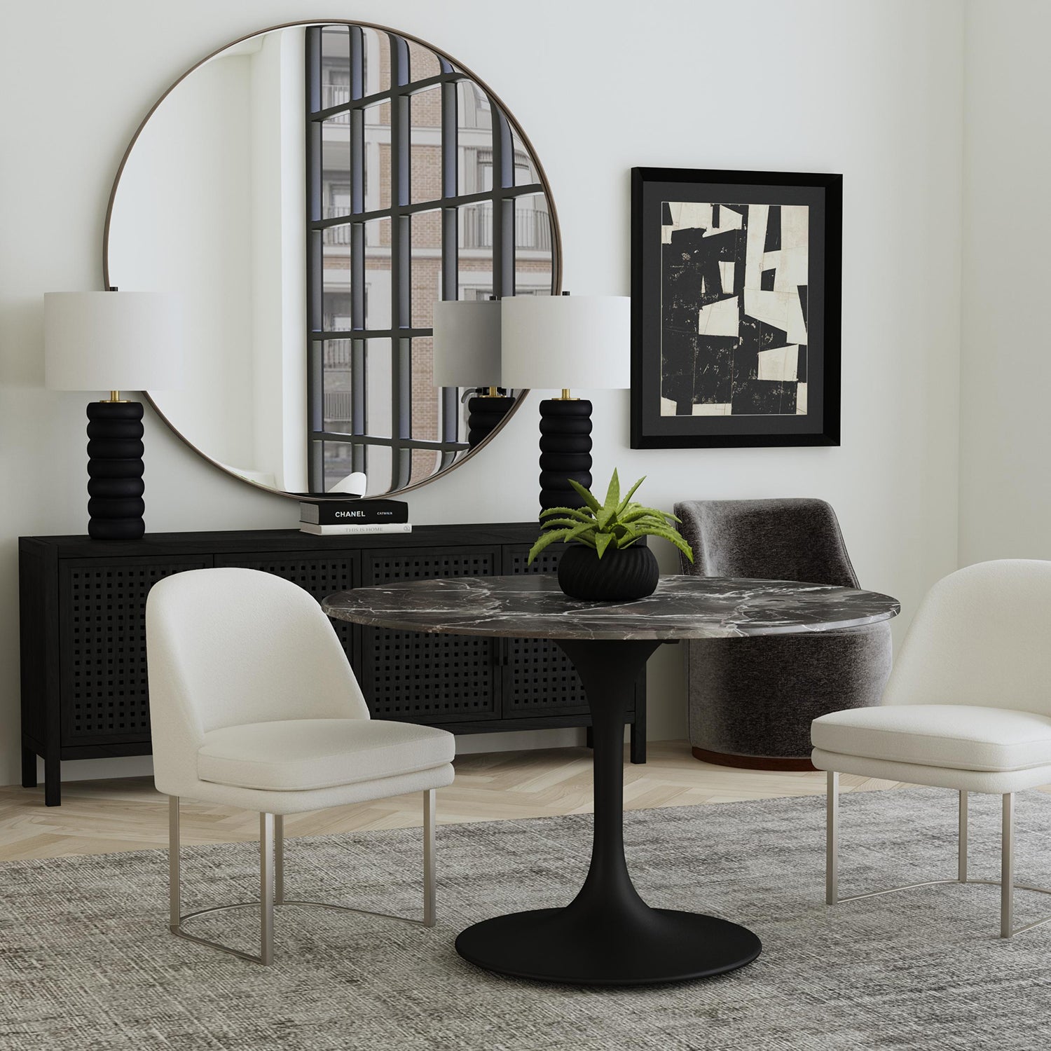 Bassett Mirror Burke Accent Chair