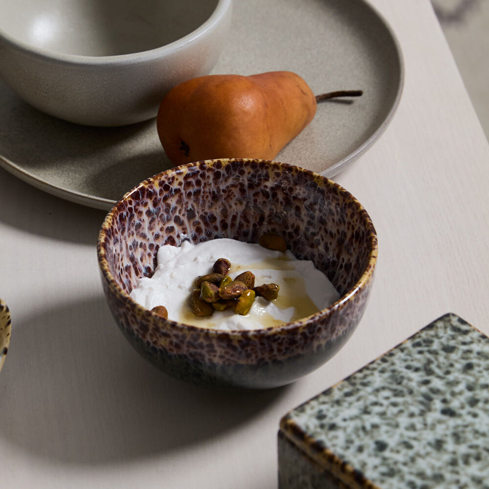 Starling Cereal Bowl Set of 4 styled on a home surface