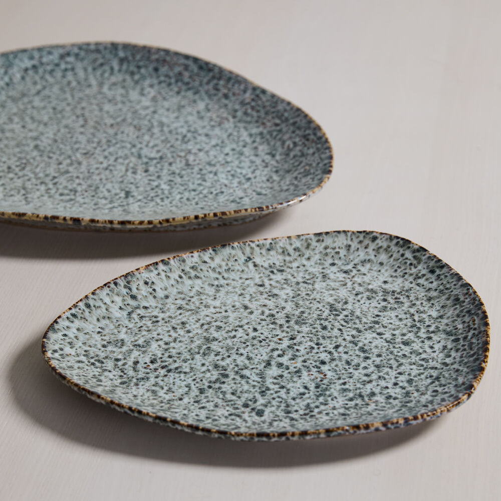 Starling Dinner Plate Set of 2 shown as a styled home décor accent