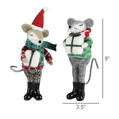 Mice with Gift Set of 2