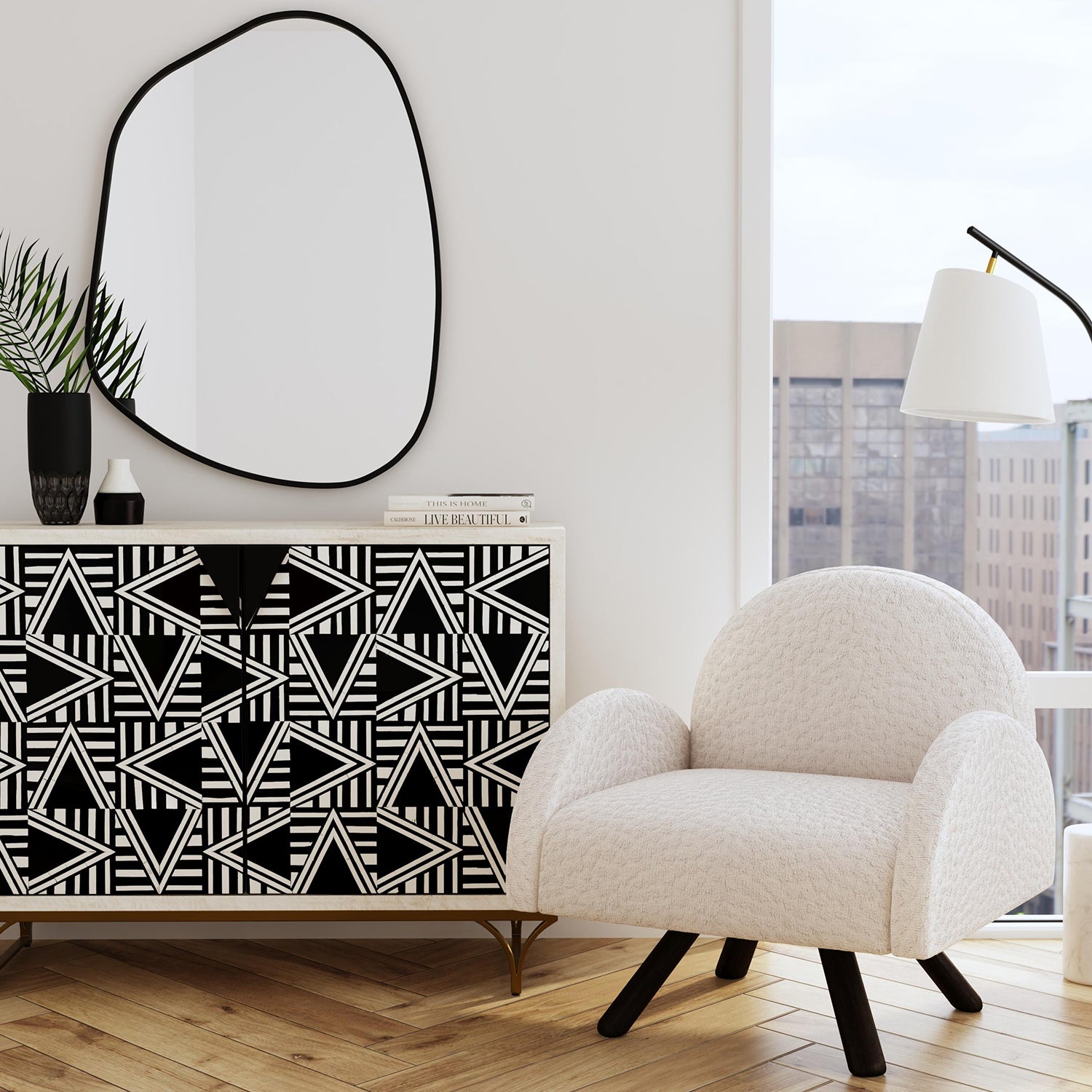 Bassett Mirror Myrtle Accent Chair