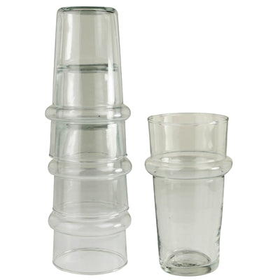 Ode Stacking Drinking Glass Set of 4