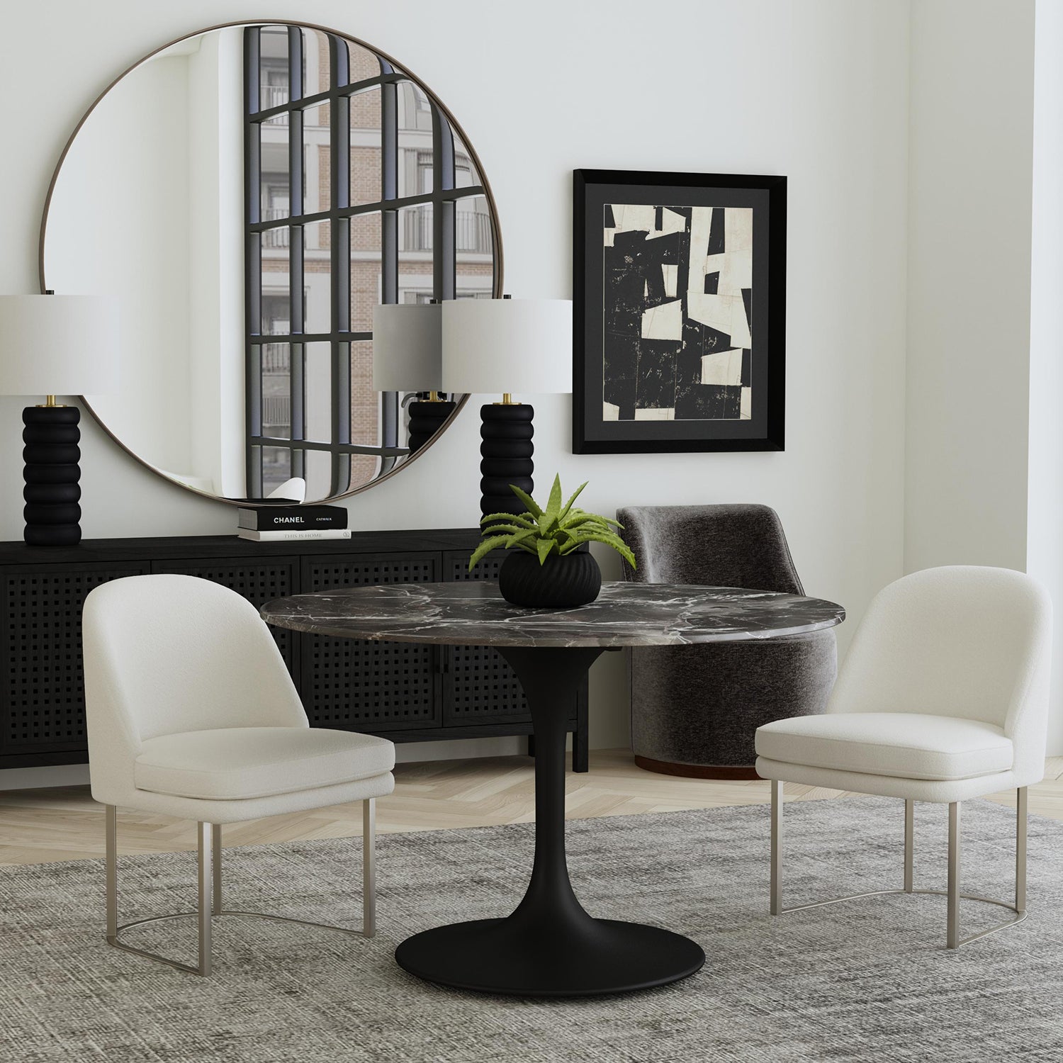 Bassett Mirror Pearl Dining Chair