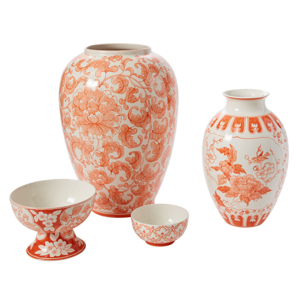 Elodie Coral Bowl Set of 2
